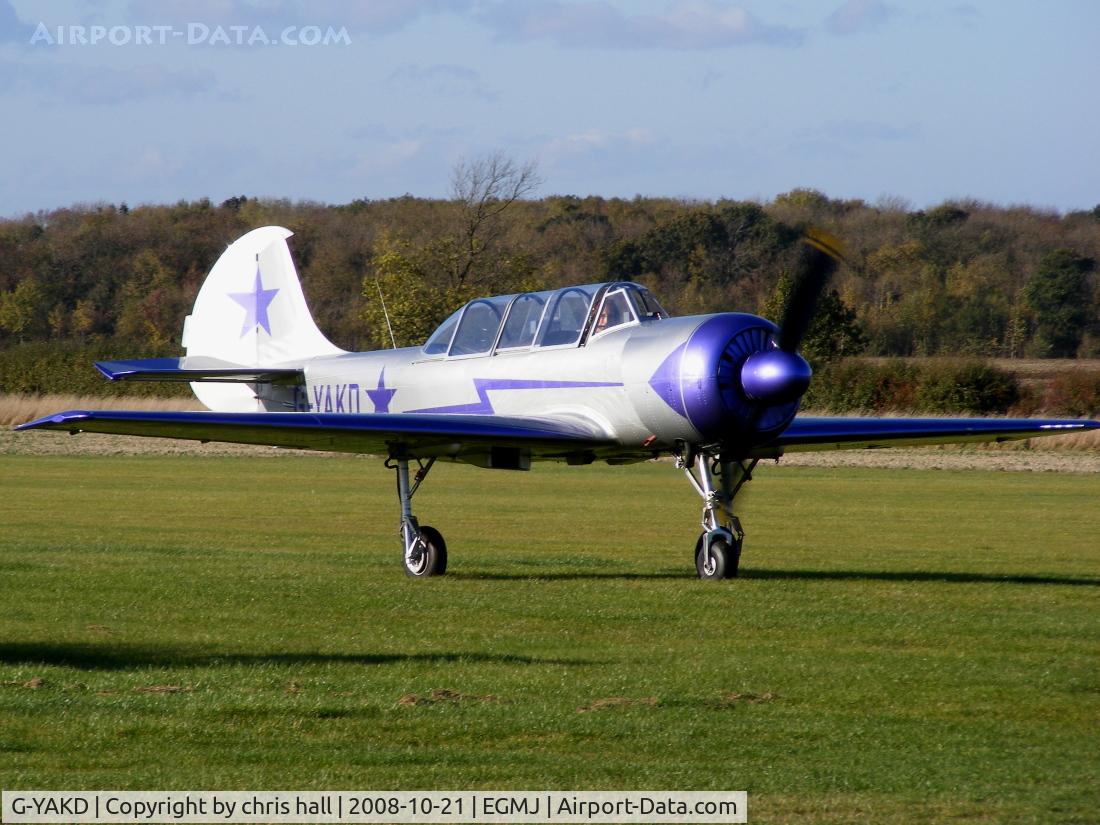 G-YAKD, 1984 Yakovlev Yak-52 C/N 845002, Previous ID: LY-AQQ