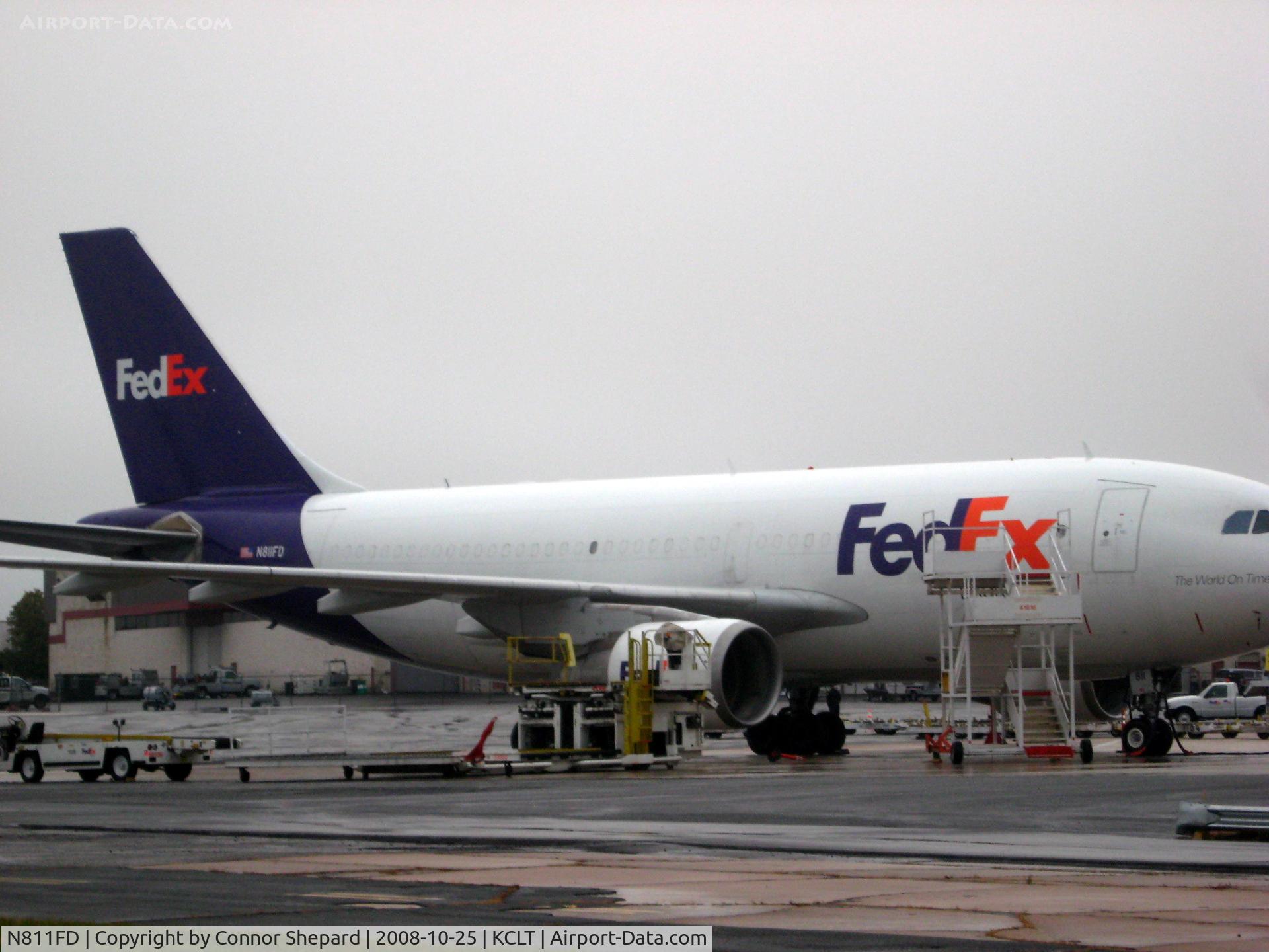 N811FD, 1988 Airbus A310-324 C/N 457, A310 at FedEx Terminal