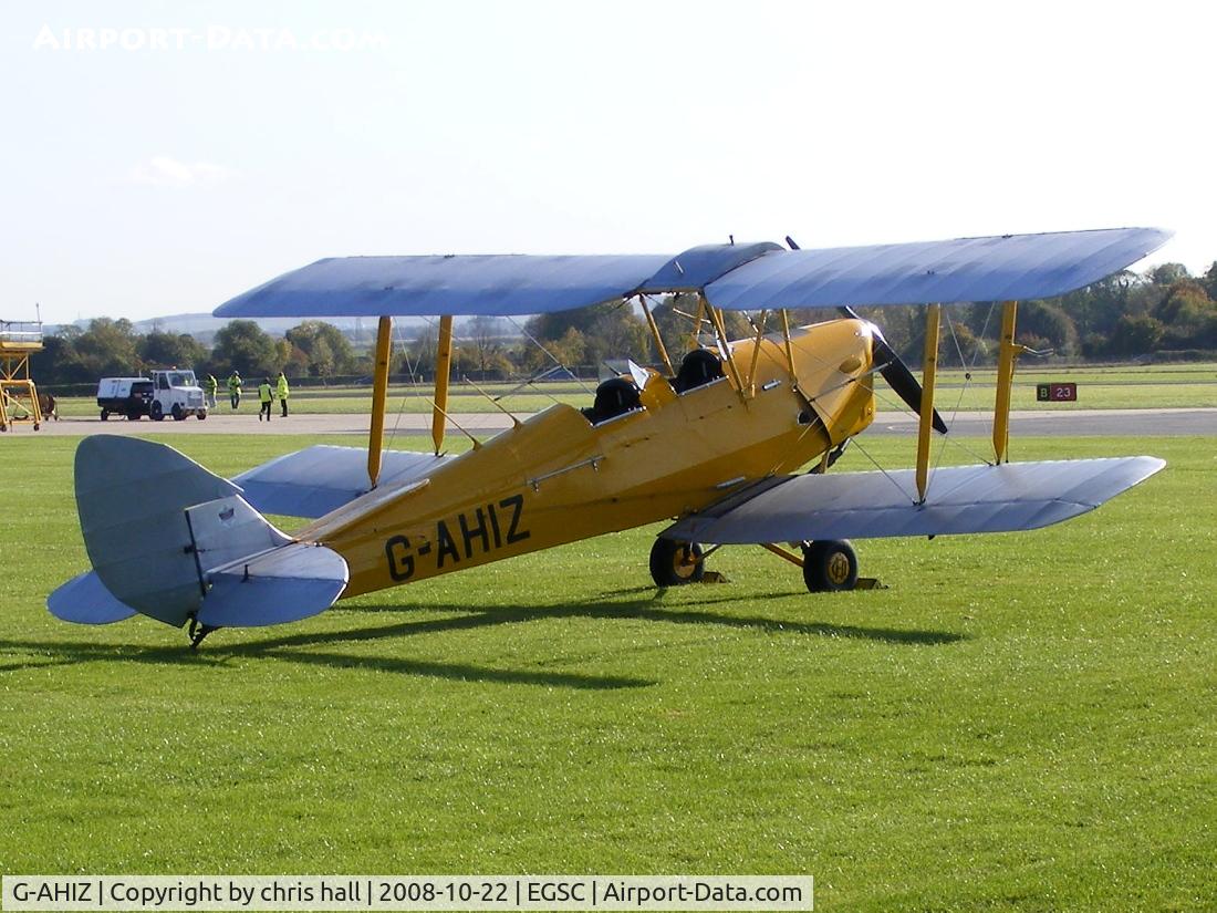 G-AHIZ, 1944 De Havilland DH-82A Tiger Moth II C/N 4610, Previous ID: PG624