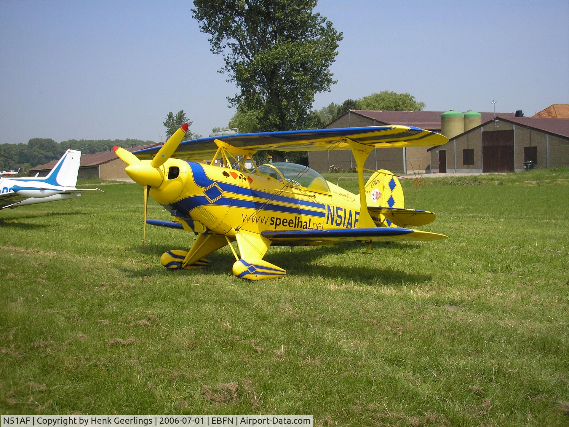 N51AF, Christen Pitts S-2B Special C/N 5082, Koksijde Air Base Openday , 01 jul 2006