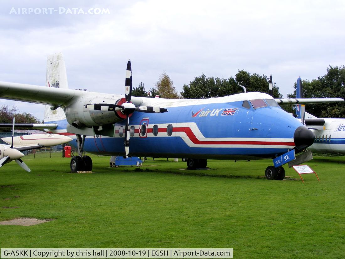 G-ASKK, 1963 Handley Page HPR-7 Herald 211 C/N 161, In December 1963 Autair used G-ASKK before being sold to British Midland Airways in February 1965. Next was a move to British United Airways which became British Island Airways. In 1980 BIA was taken over by Air UK