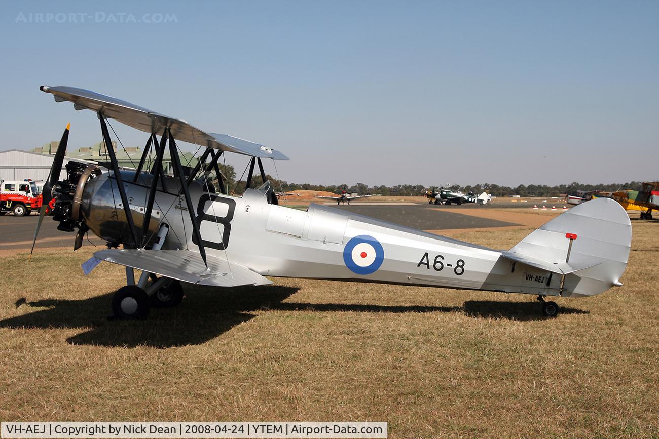 VH-AEJ, 1935 Avro 643 Cadet II C/N 857, AAAA fly in