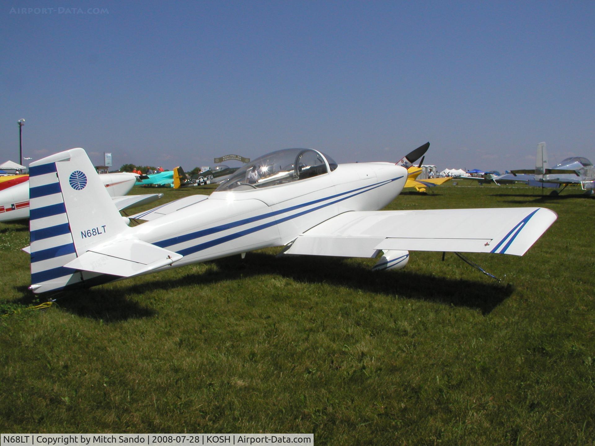 N68LT, 2003 Vans RV-8 C/N 81164, EAA AirVenture 2008.