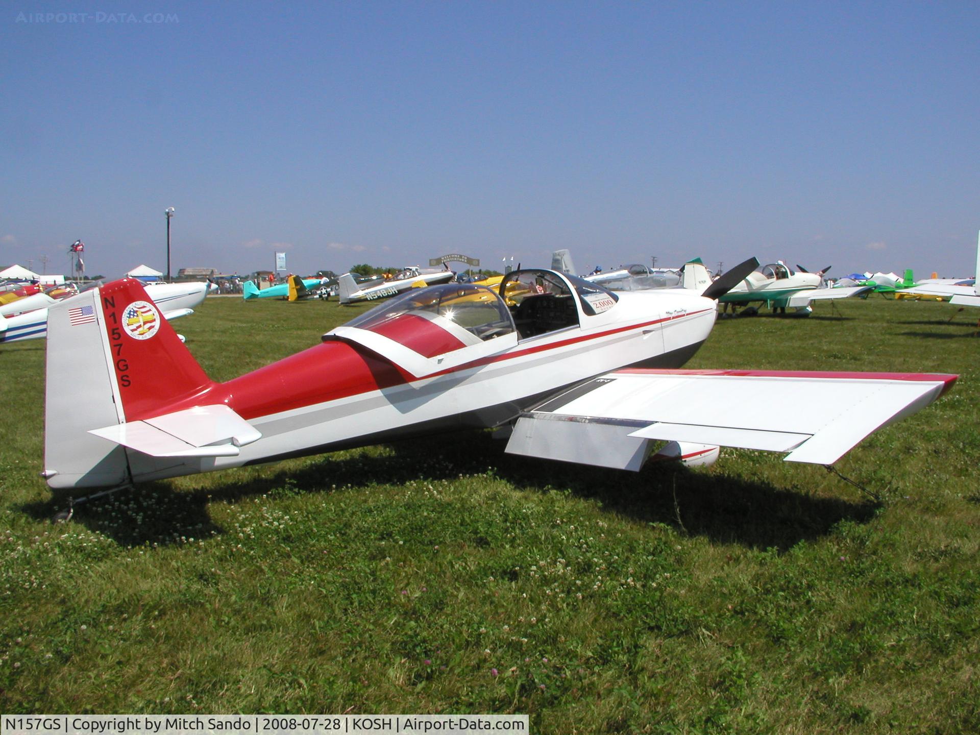 N157GS, 1997 Vans RV-6 C/N 20480, EAA AirVenture 2008.