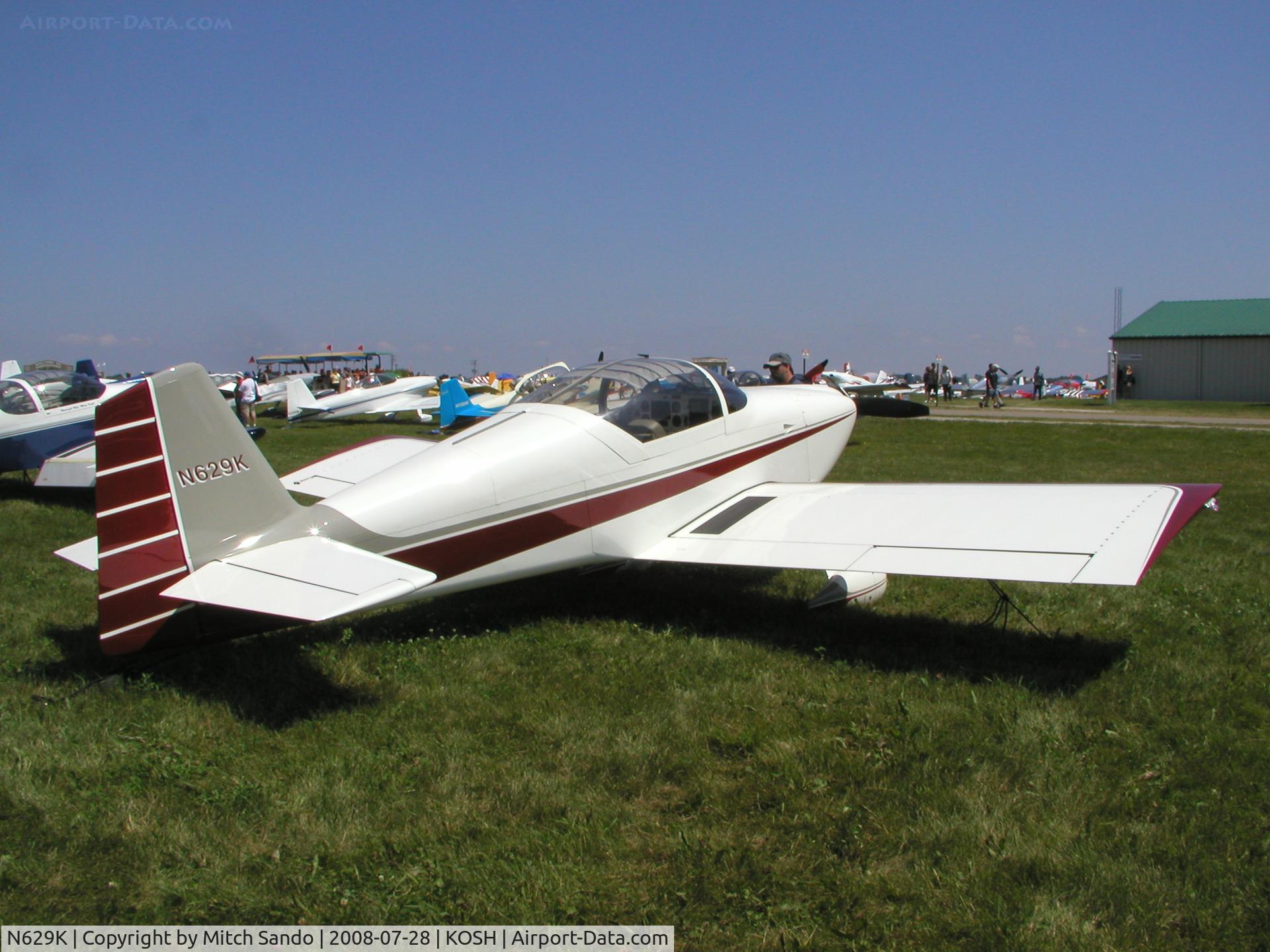 N629K, 2002 Vans RV-6 C/N 23917, EAA AirVenture 2008.