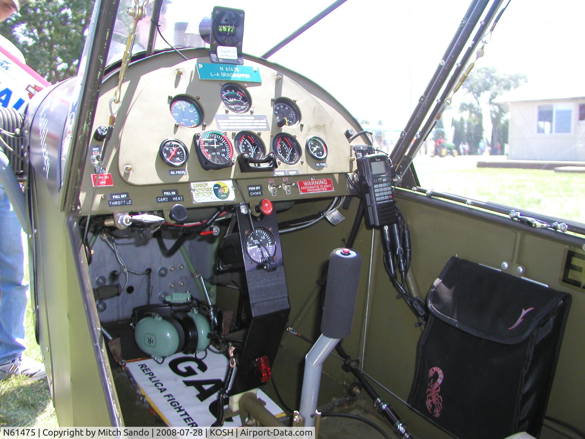 N61475, 2003 Preceptor N-3 Pup C/N 051503, EAA AirVenture 2008.