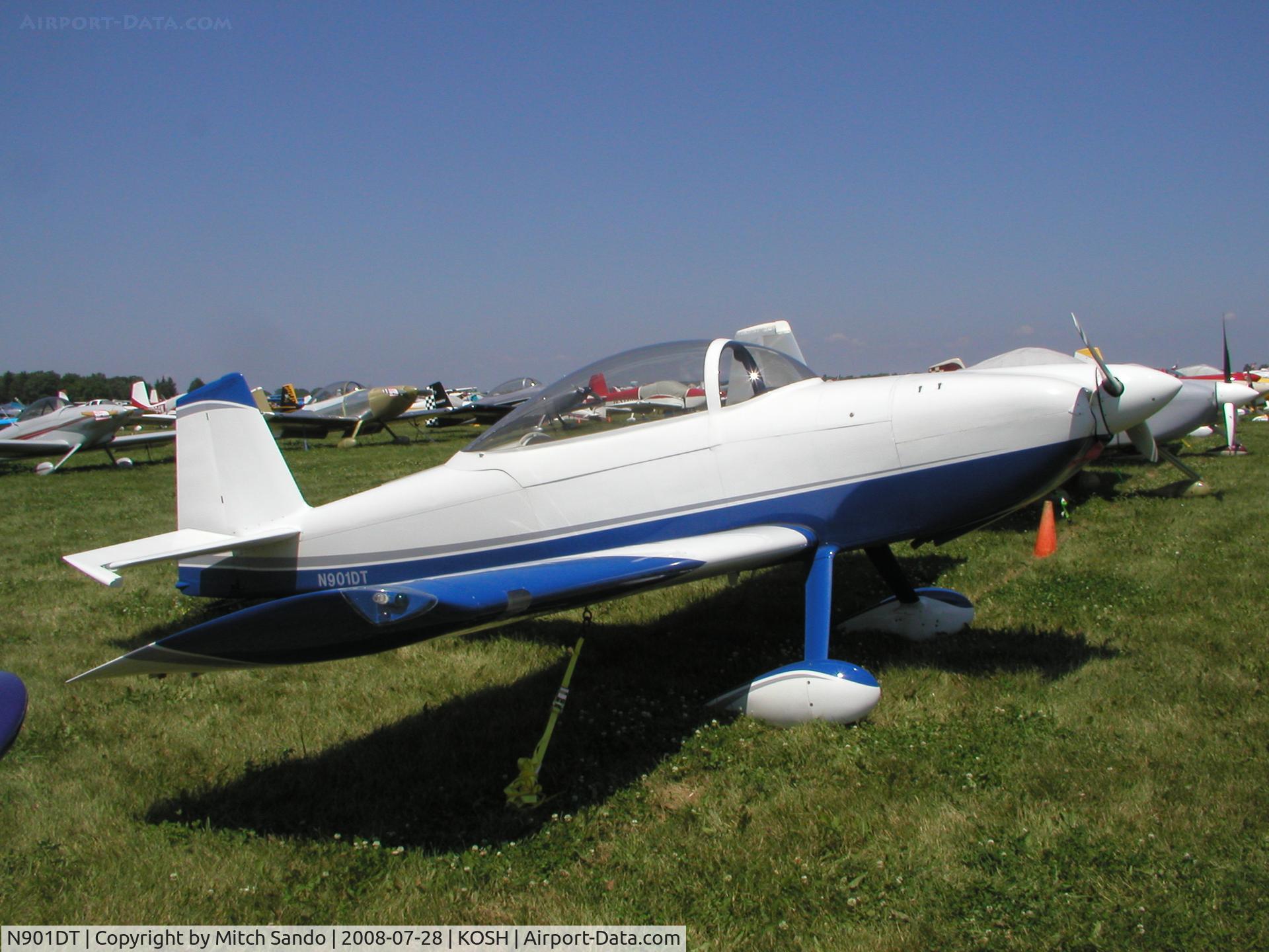 N901DT, 2004 Vans RV-8 C/N 80389, EAA AirVenture 2008.