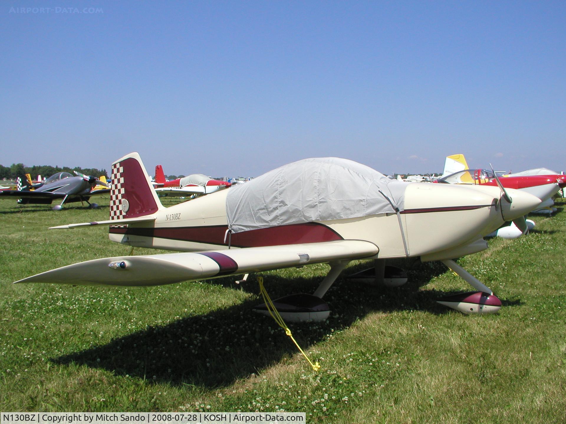 N130BZ, 2002 Vans RV-6A C/N 21316, EAA AirVenture 2008.
