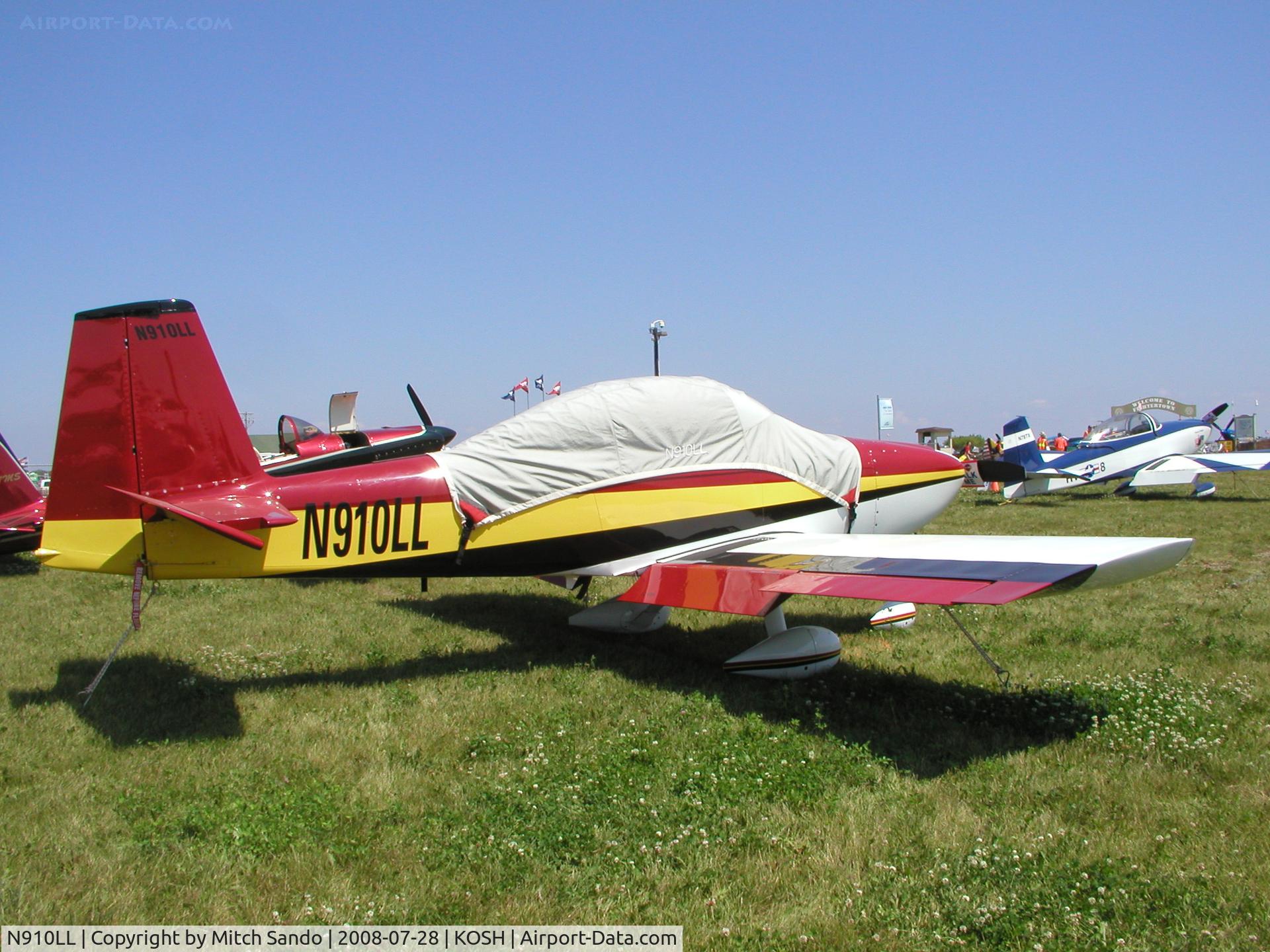 N910LL, Vans RV-8A C/N 80910, EAA AirVenture 2008.