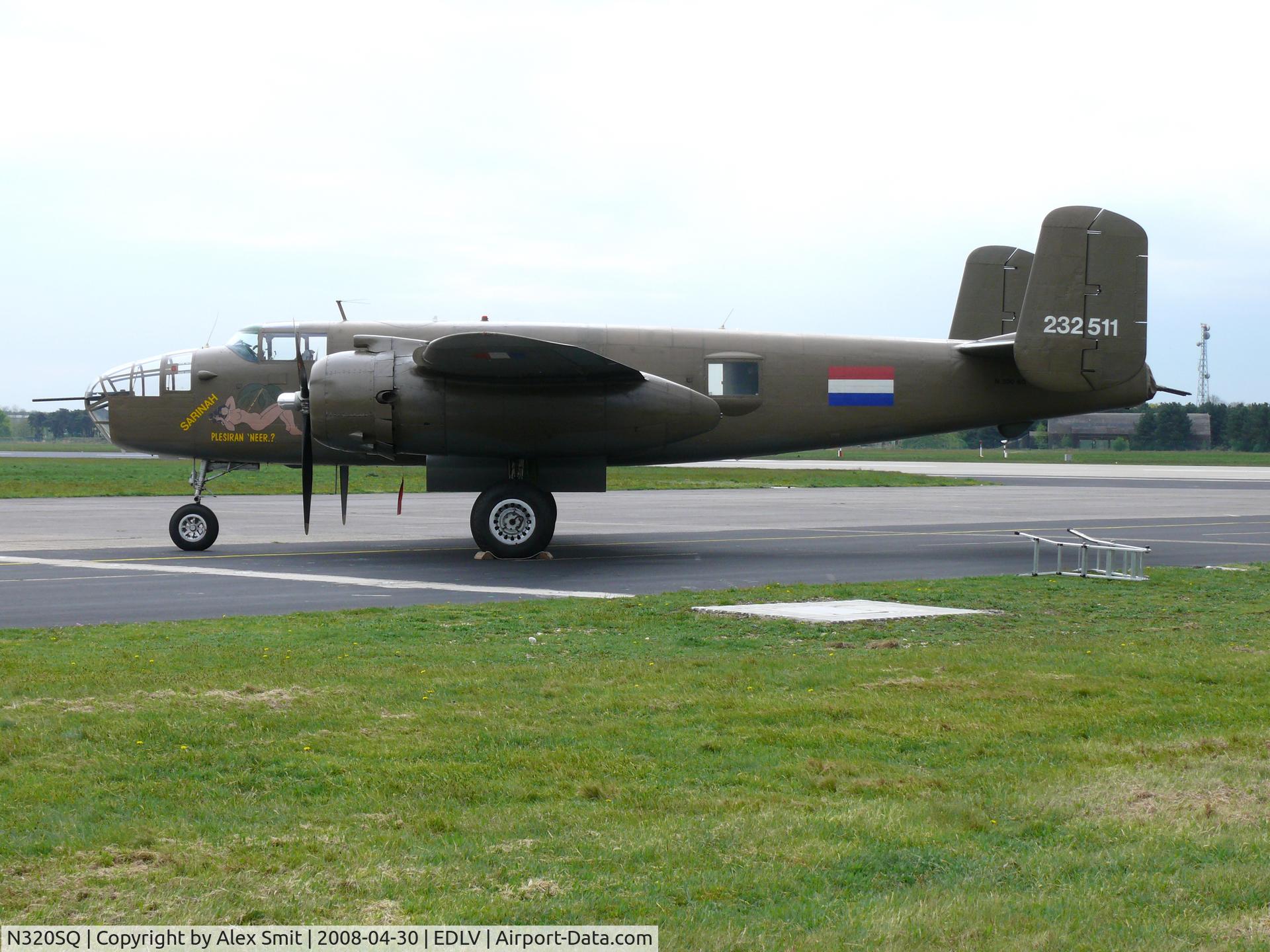 N320SQ, 1944 North American B-25N Mitchell C/N 108-32782, North American B-25N Mitchell N320SQ painted as Royal Netherlands Indies Air Force NS-149/42-32511
