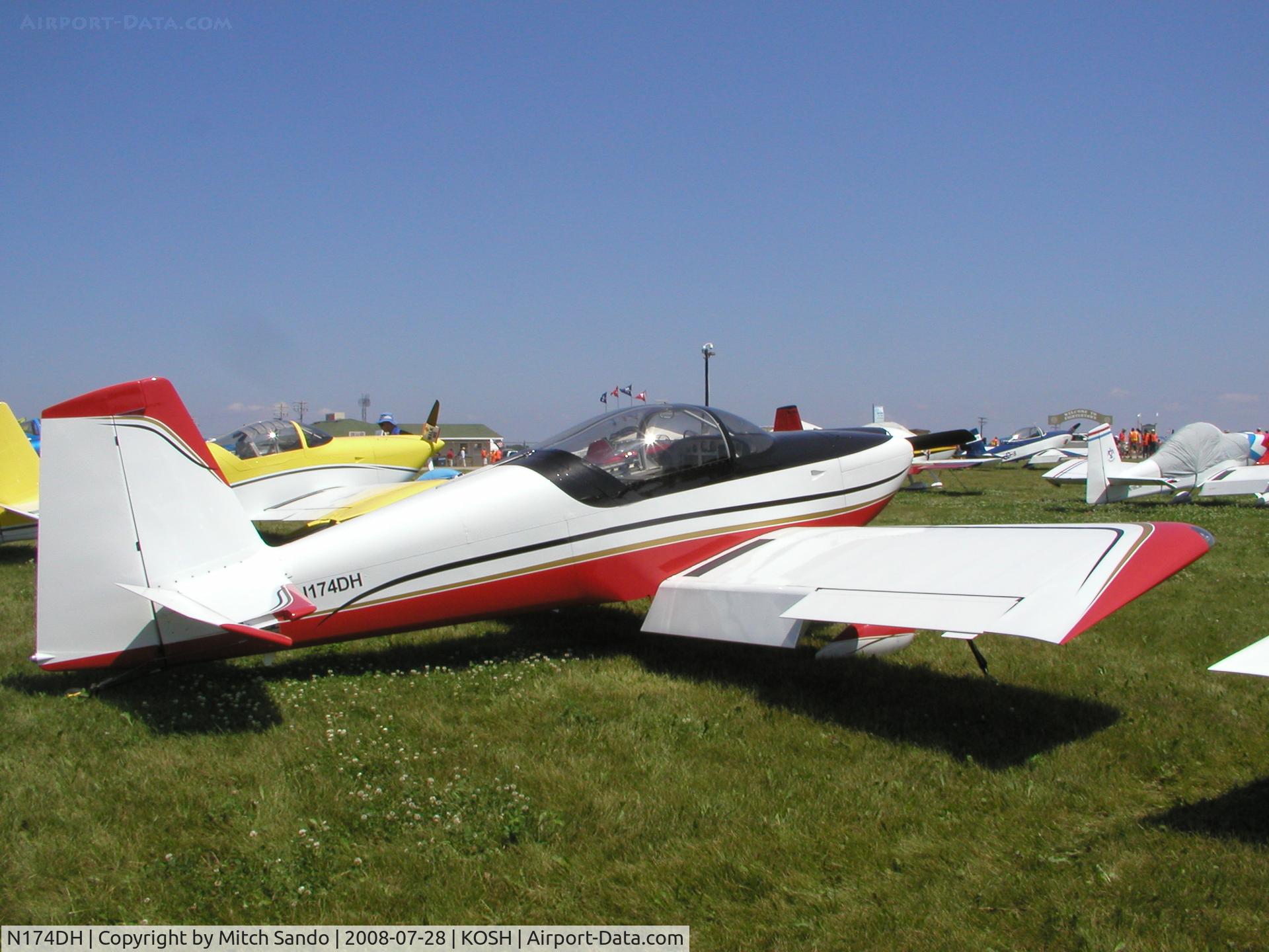 N174DH, 2006 Vans RV-7 C/N 71514, EAA AirVenture 2008.