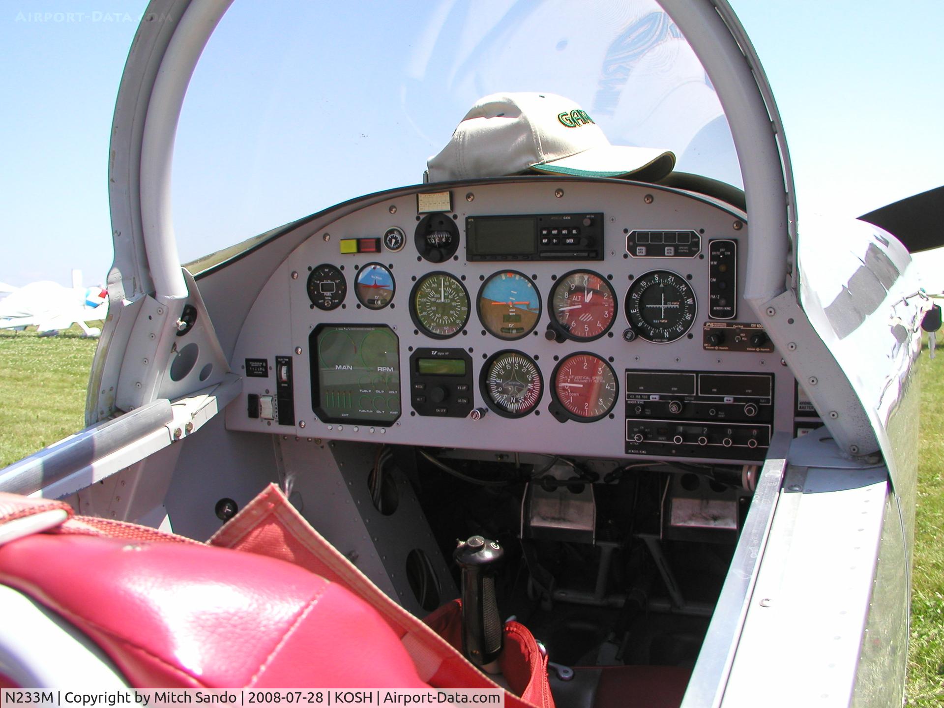 N233M, 1999 Vans RV-8 C/N M1, EAA AirVenture 2008.