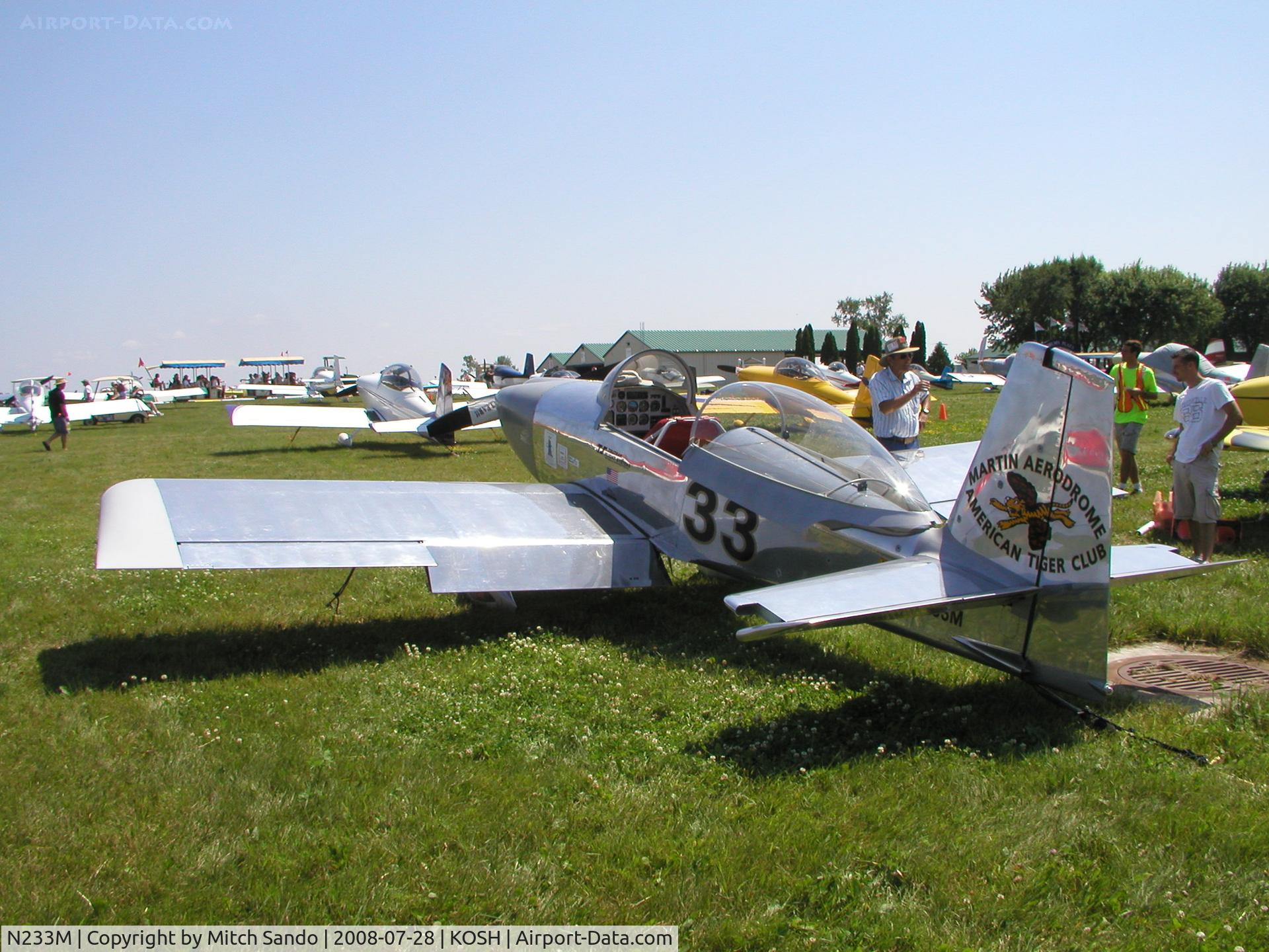 N233M, 1999 Vans RV-8 C/N M1, EAA AirVenture 2008.