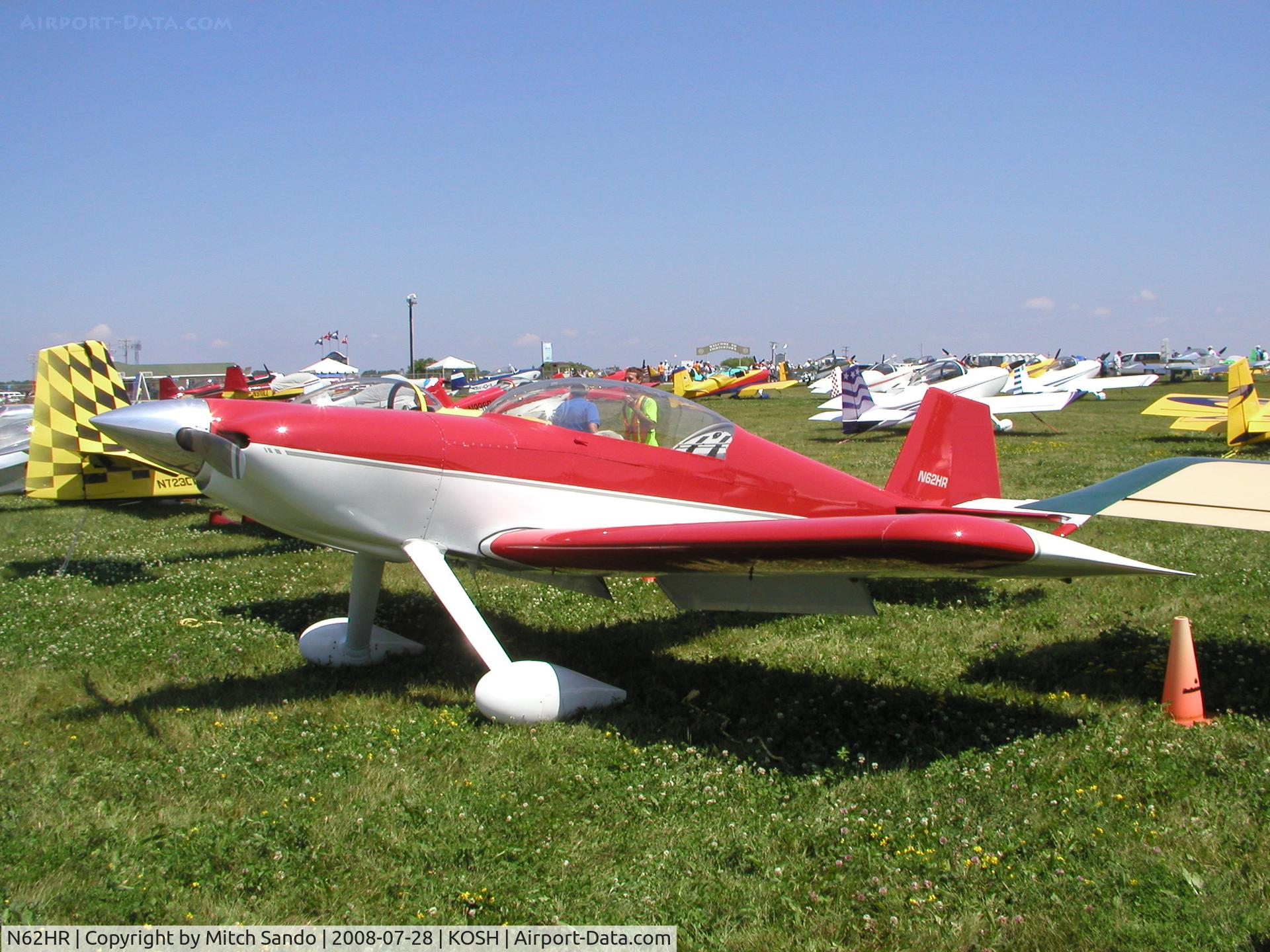 N62HR, 2000 Harmon Rocket II C/N 260, EAA AirVenture 2008.