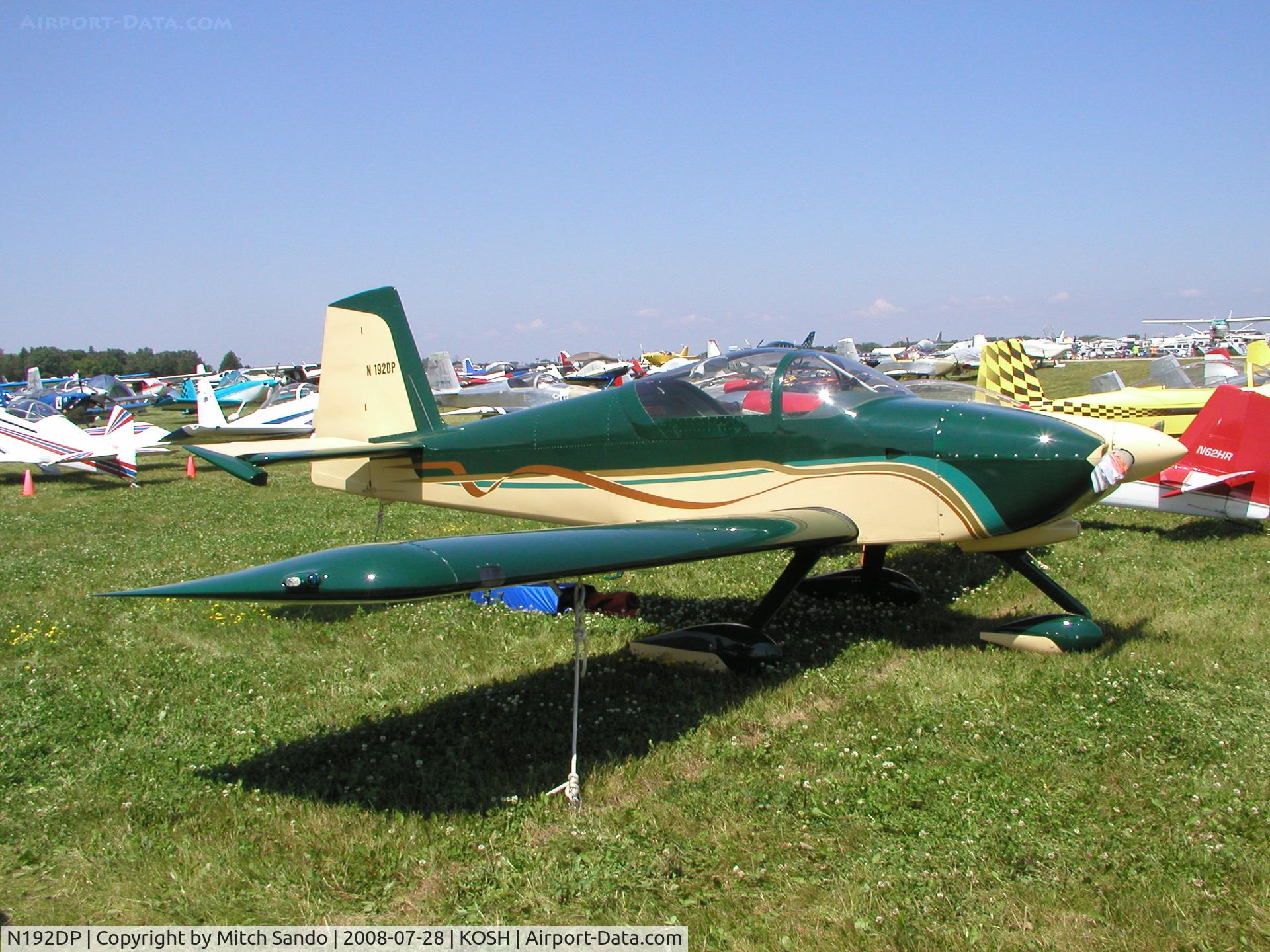 N192DP, 1998 Vans RV-6 C/N 22913, EAA AirVenture 2008.