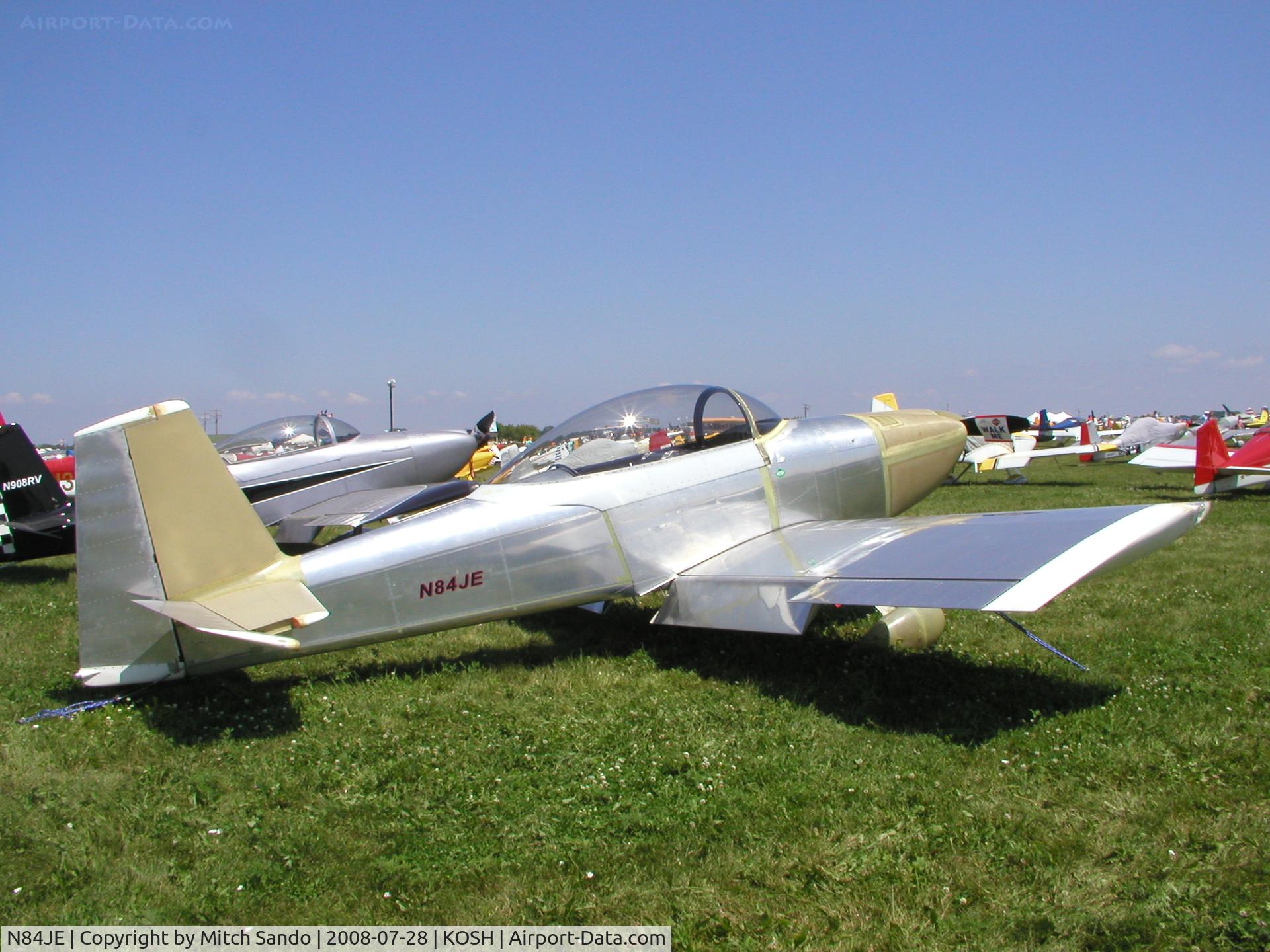 N84JE, 2006 Vans RV-8 C/N 80383, EAA AirVenture 2008.