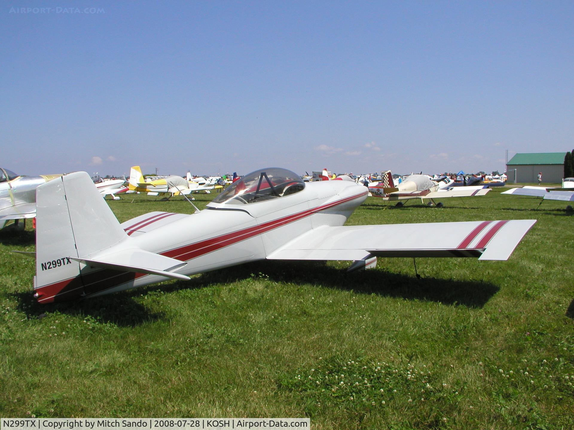 N299TX, 1992 Vans RV-4 C/N 141414, EAA AirVenture 2008.