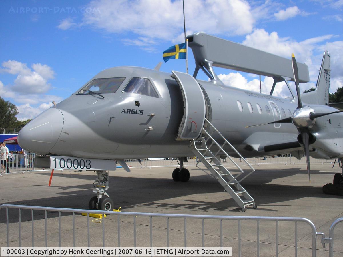 100003, 1996 Saab S100D Argus (340AEW) C/N 340B-379, NATO 25 yrs Geilenkirchen AFB  - Swedish AF