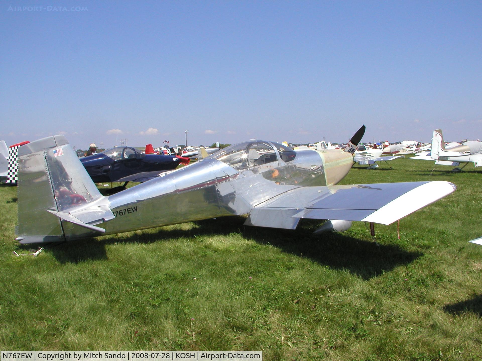N767EW, 2008 Vans RV-7 C/N 72138, EAA AirVenture 2008.