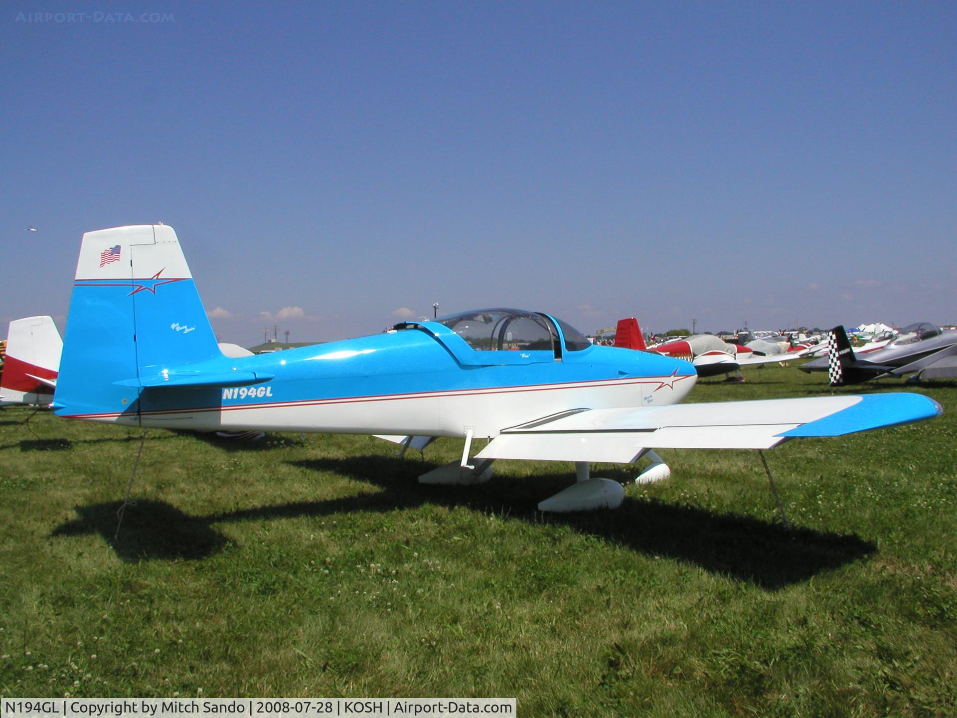 N194GL, 2003 Vans RV-9A C/N 90118, EAA AirVenture 2008.