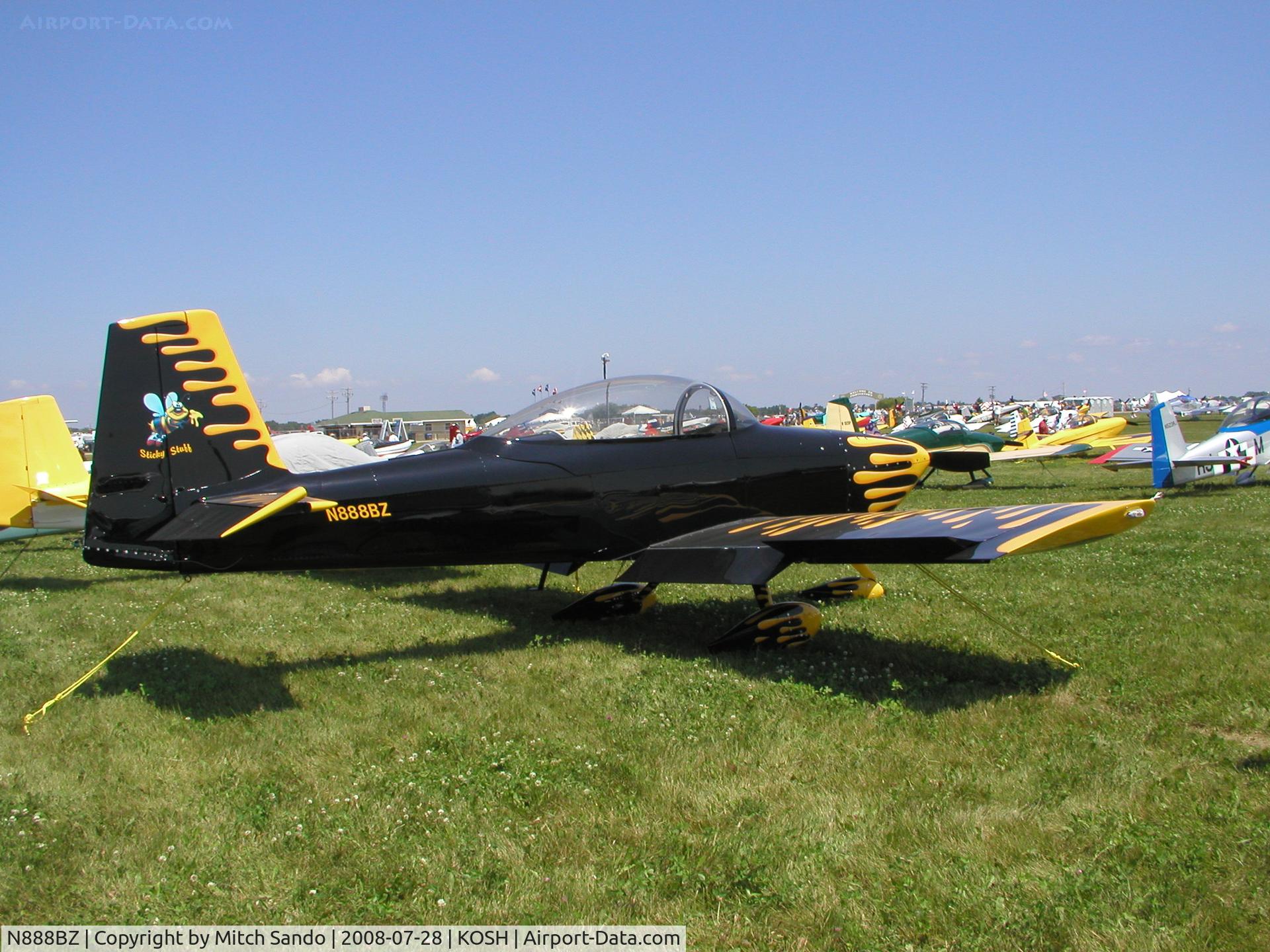 N888BZ, 2006 Vans RV-8A C/N 81092, EAA AirVenture 2008.
