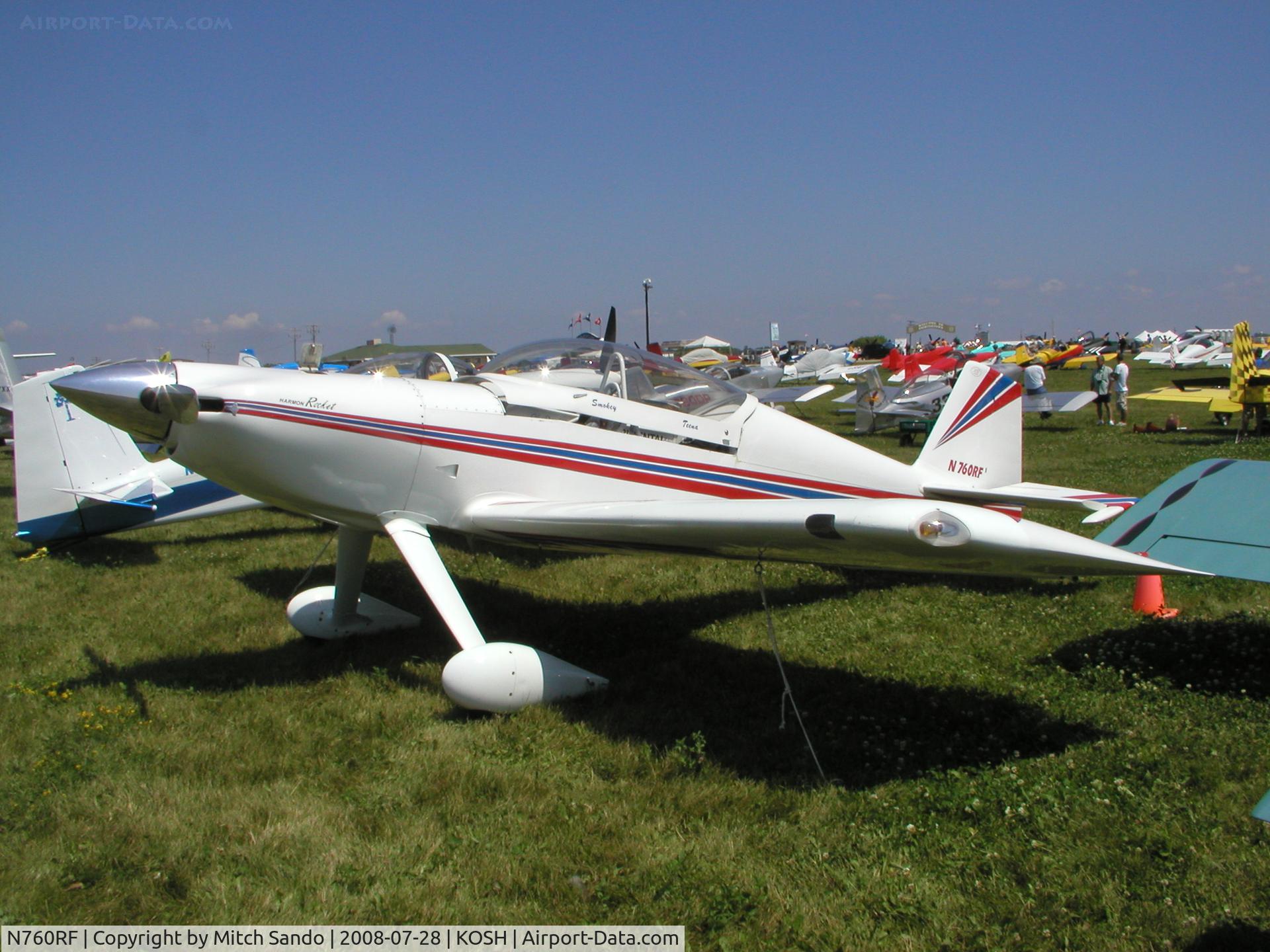 N760RF, 1998 Vans RV-4 C/N 76-31, EAA AirVenture 2008.