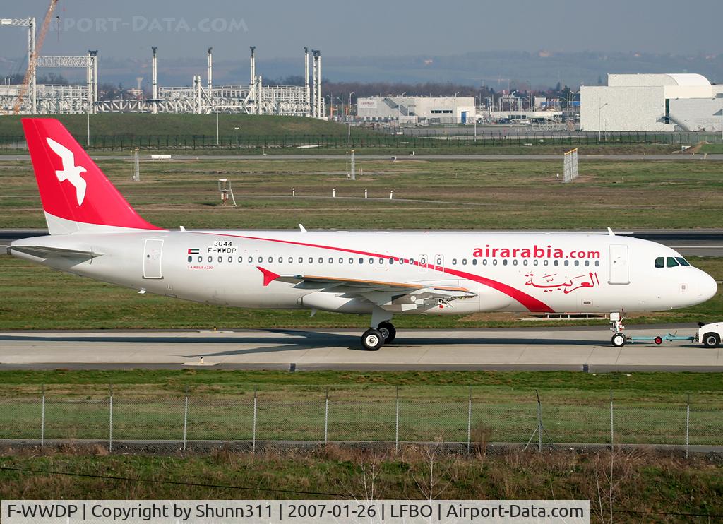 F-WWDP, 2007 Airbus A320-214 C/N 3044, C/n 3044 - To be A6-ABI