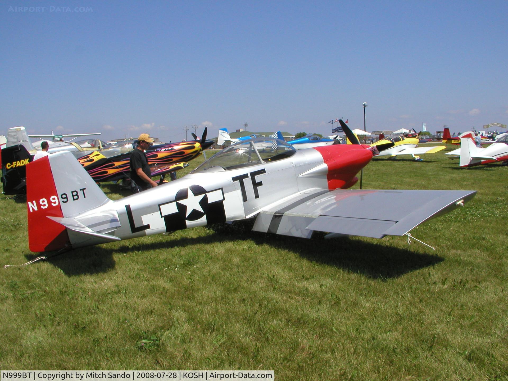 N999BT, 2002 Vans RV-4 C/N 1833, EAA AirVenture 2008.