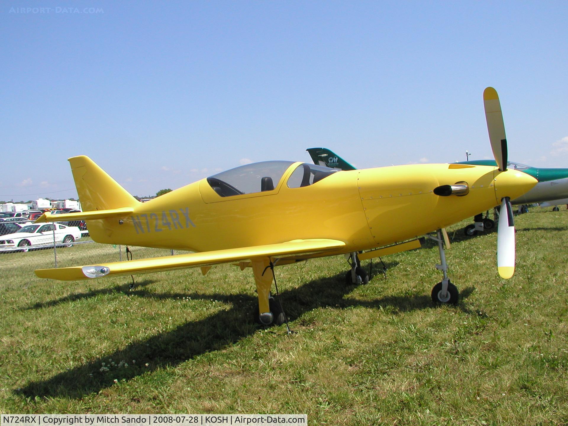 N724RX, 2006 Legend Aircraft Legend C/N 001, EAA AirVenture 2008.