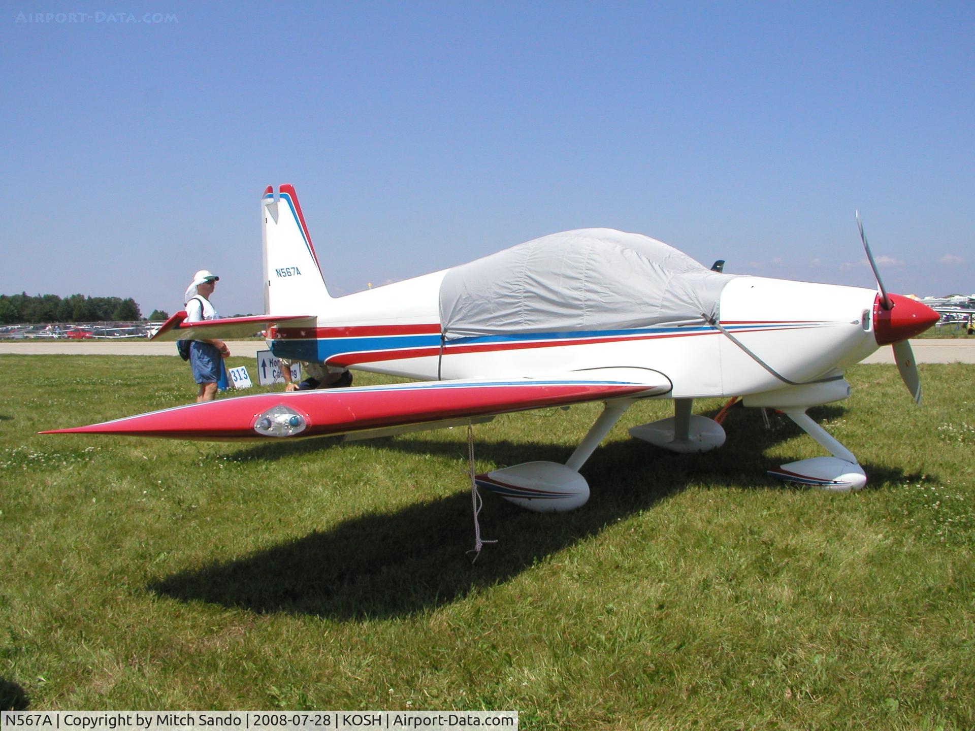 N567A, 2005 Vans RV-7A C/N 70597, EAA AirVenture 2008.