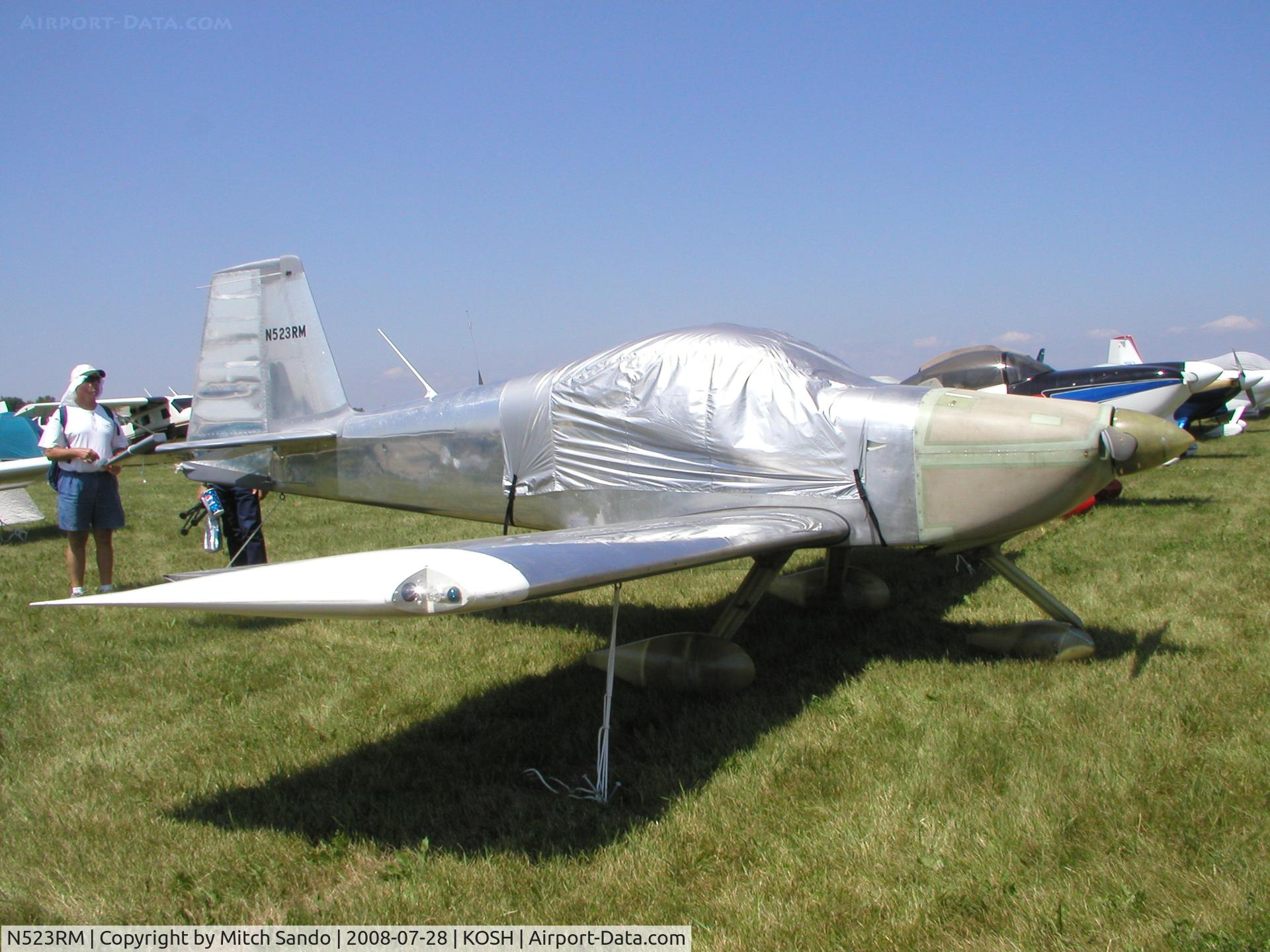 N523RM, 2008 Vans RV-7A C/N 71024, EAA AirVenture 2008.