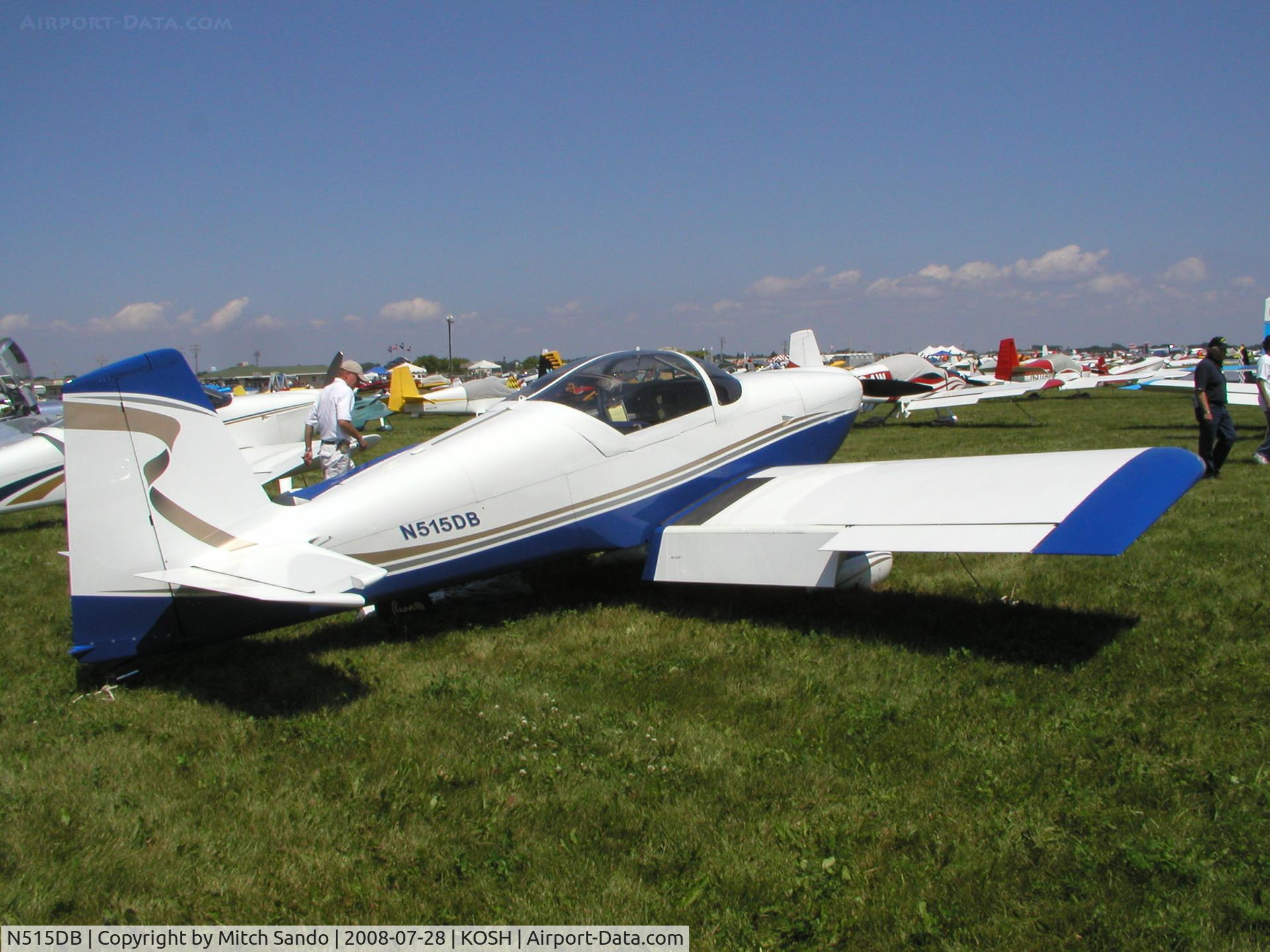 N515DB, 2004 Vans RV-6 C/N 60413, EAA AirVenture 2008.