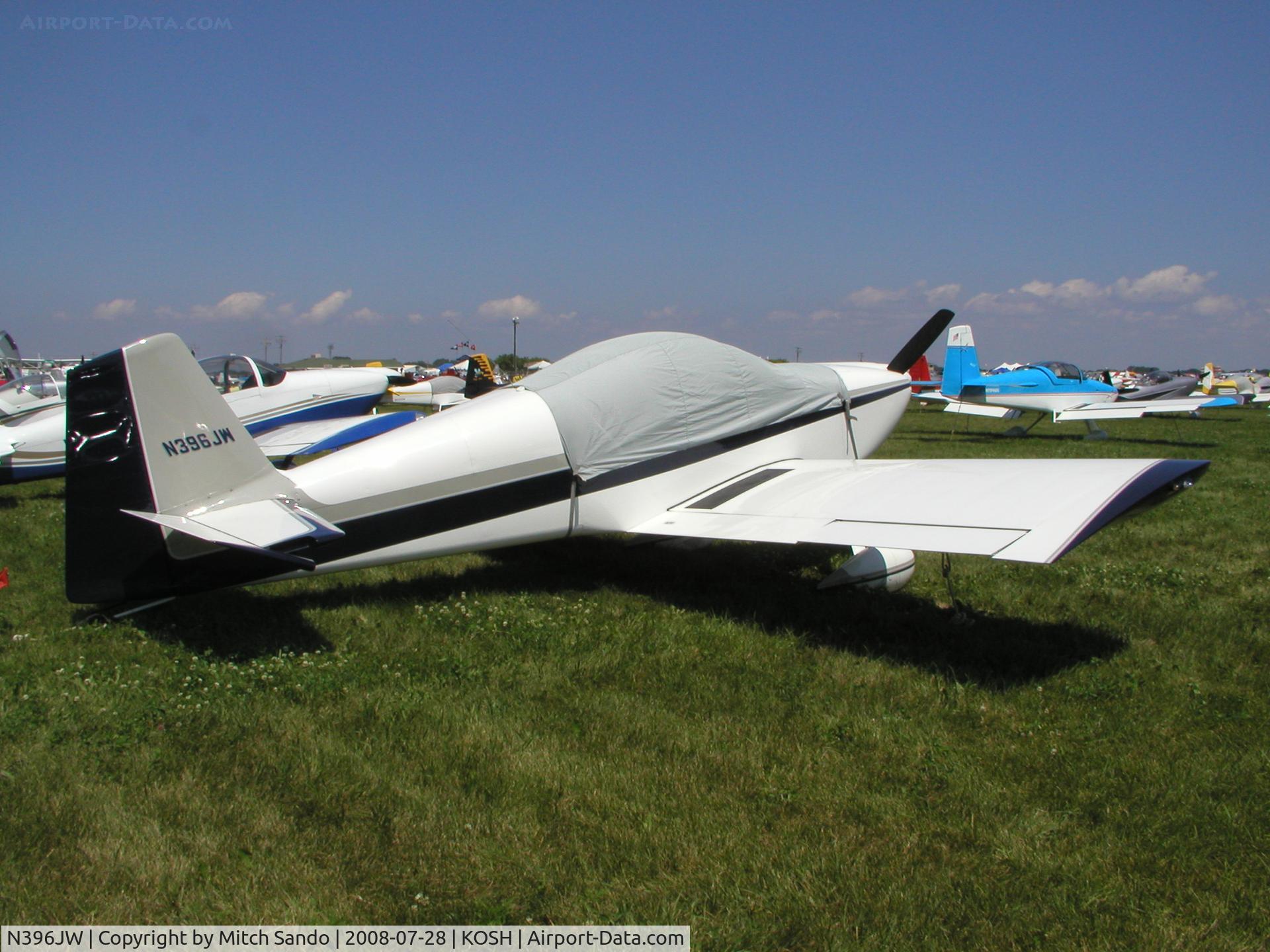 N396JW, 2000 Vans RV-6 C/N 24501, EAA AirVenture 2008.