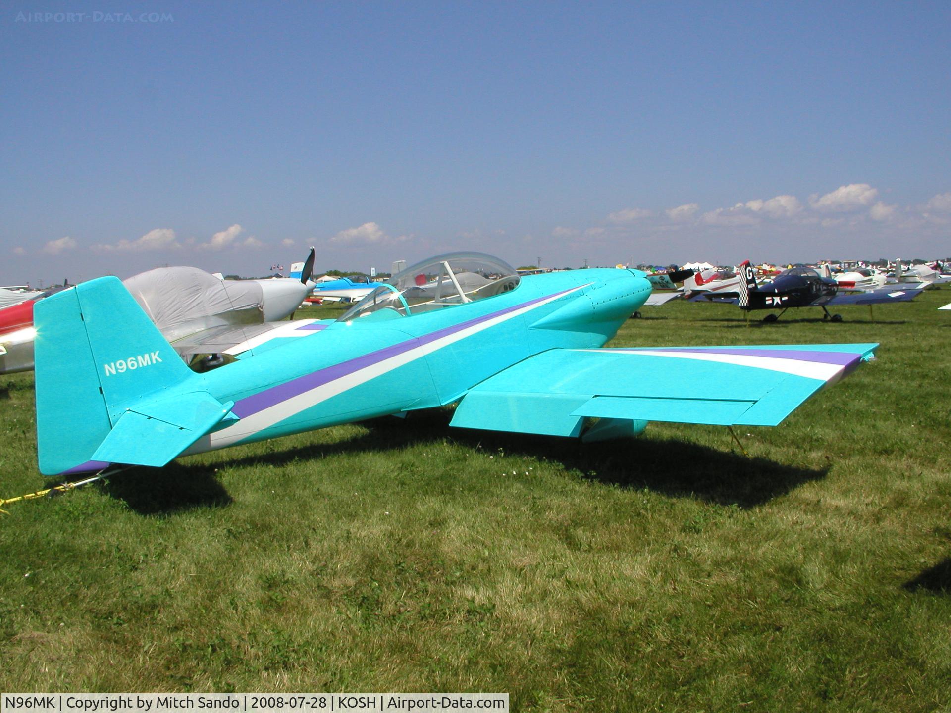 N96MK, 1998 Vans RV-4 C/N 1811, EAA AirVenture 2008.