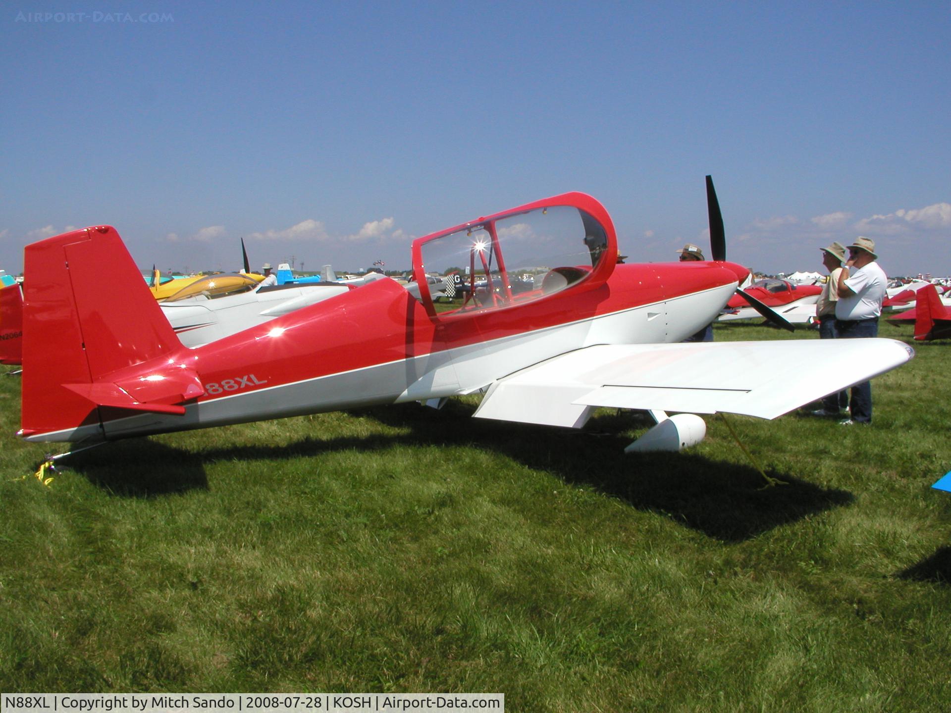 N88XL, 2006 Vans RV-8 C/N 81828, EAA AirVenture 2008.