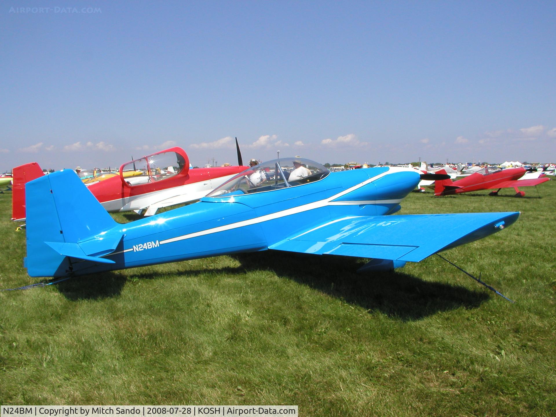 N24BM, 1992 Vans RV-4 C/N 2747, EAA AirVenture 2008.