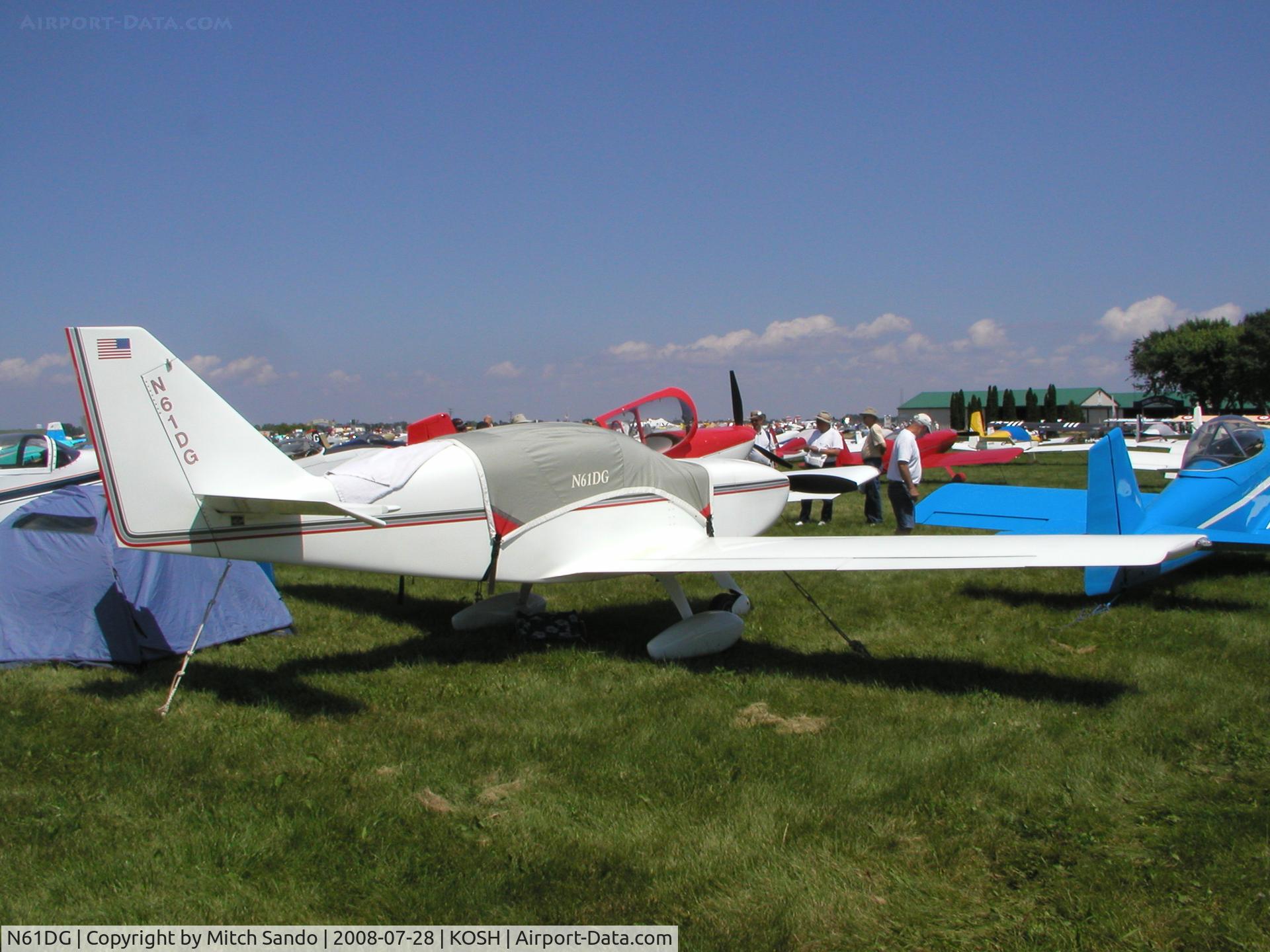 N61DG, 1985 Stoddard-Hamilton Glasair TG C/N 633, EAA AirVenture 2008.