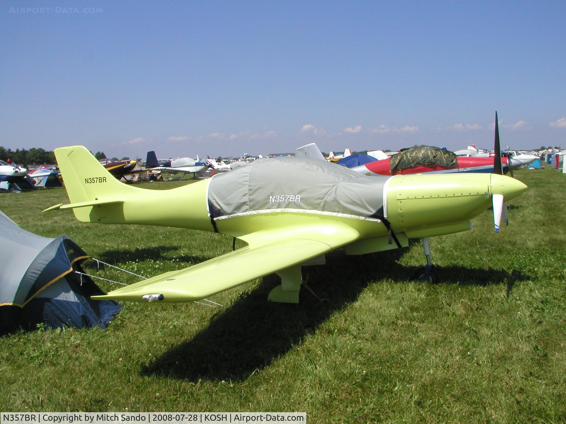 N357BR, Lancair  C/N 867-320-644, EAA AirVenture 2008.