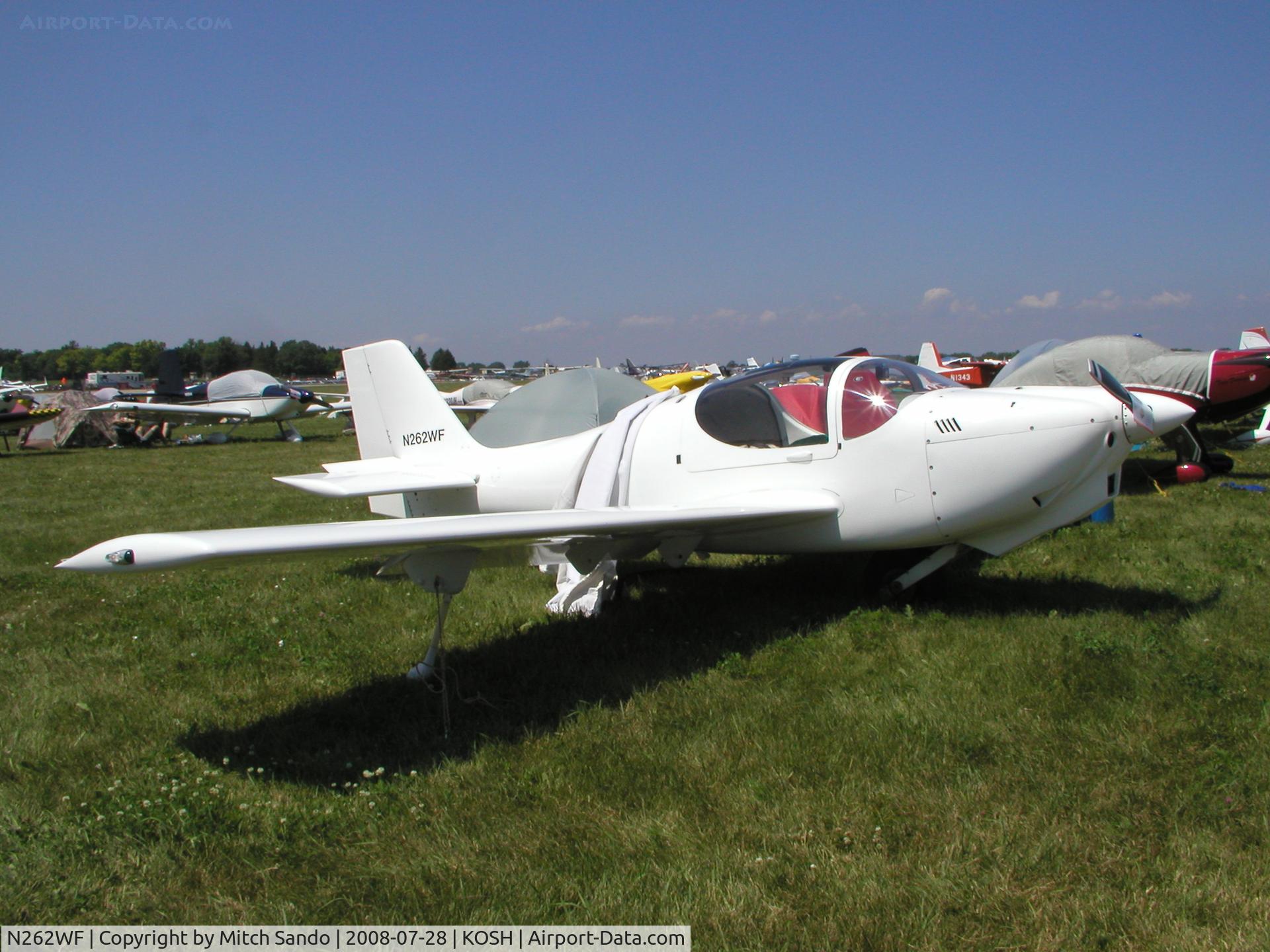 N262WF, 2001 Europa XS Monowheel C/N 001, EAA AirVenture 2008.
