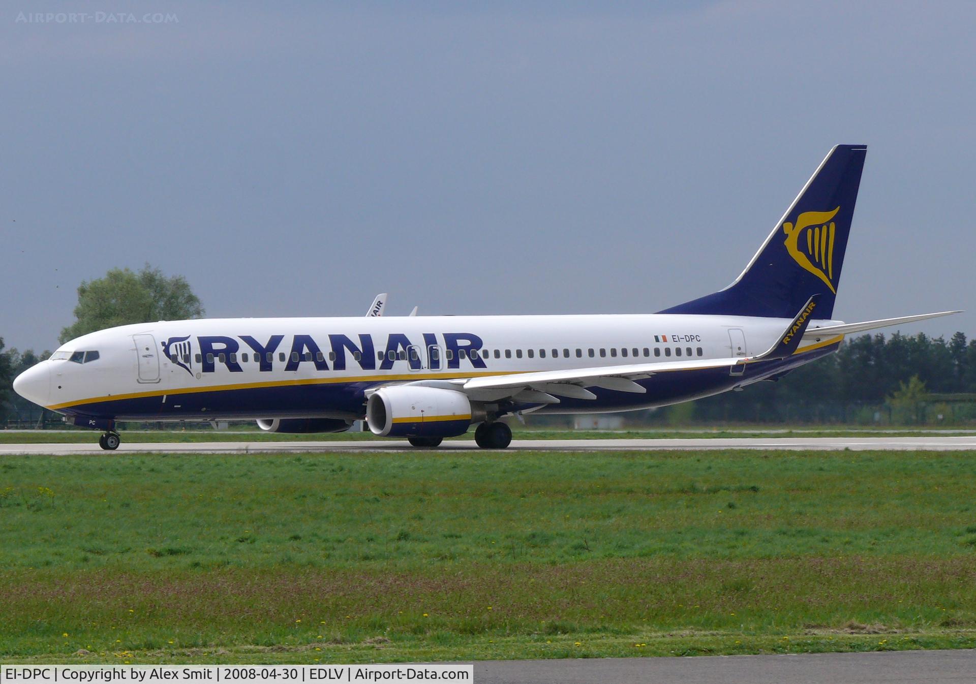 EI-DPC, 2006 Boeing 737-8AS C/N 33604, Boeing B737-8AS EI-DPC Ryanair
