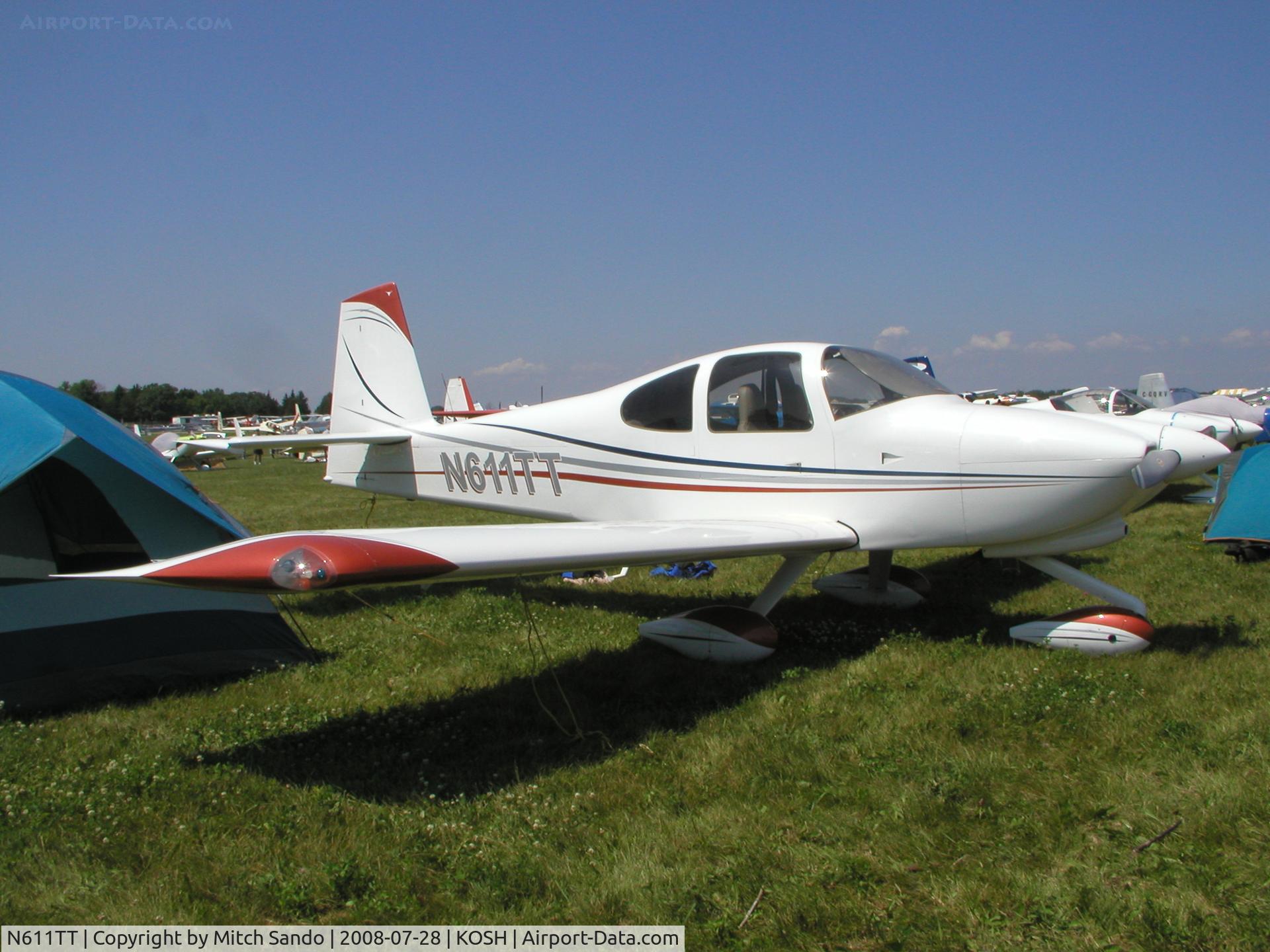 N611TT, 2007 Vans RV-10 C/N 40292, EAA AirVenture 2008.