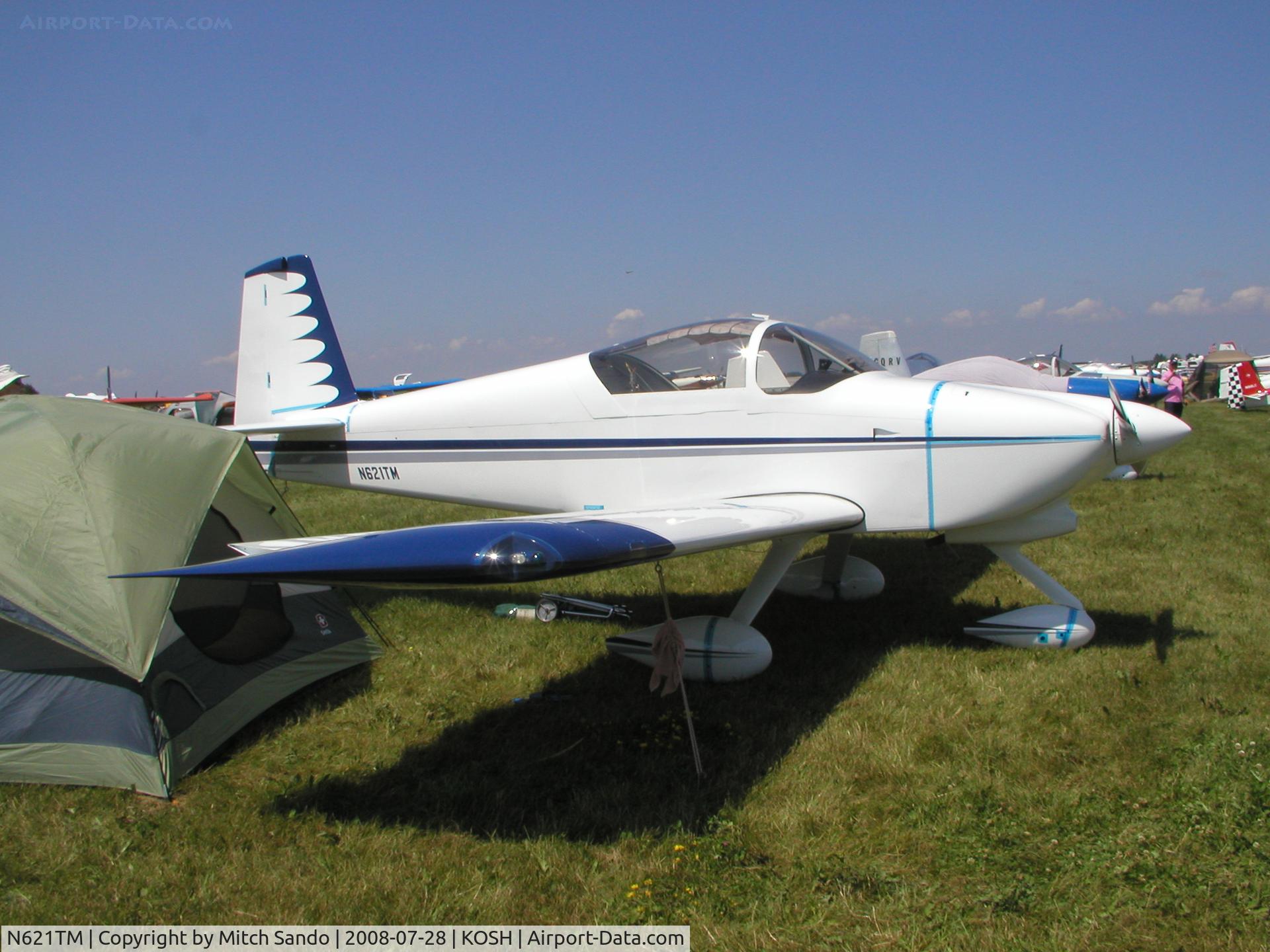 N621TM, 2003 Vans RV-7A C/N 70544, EAA AirVenture 2008.