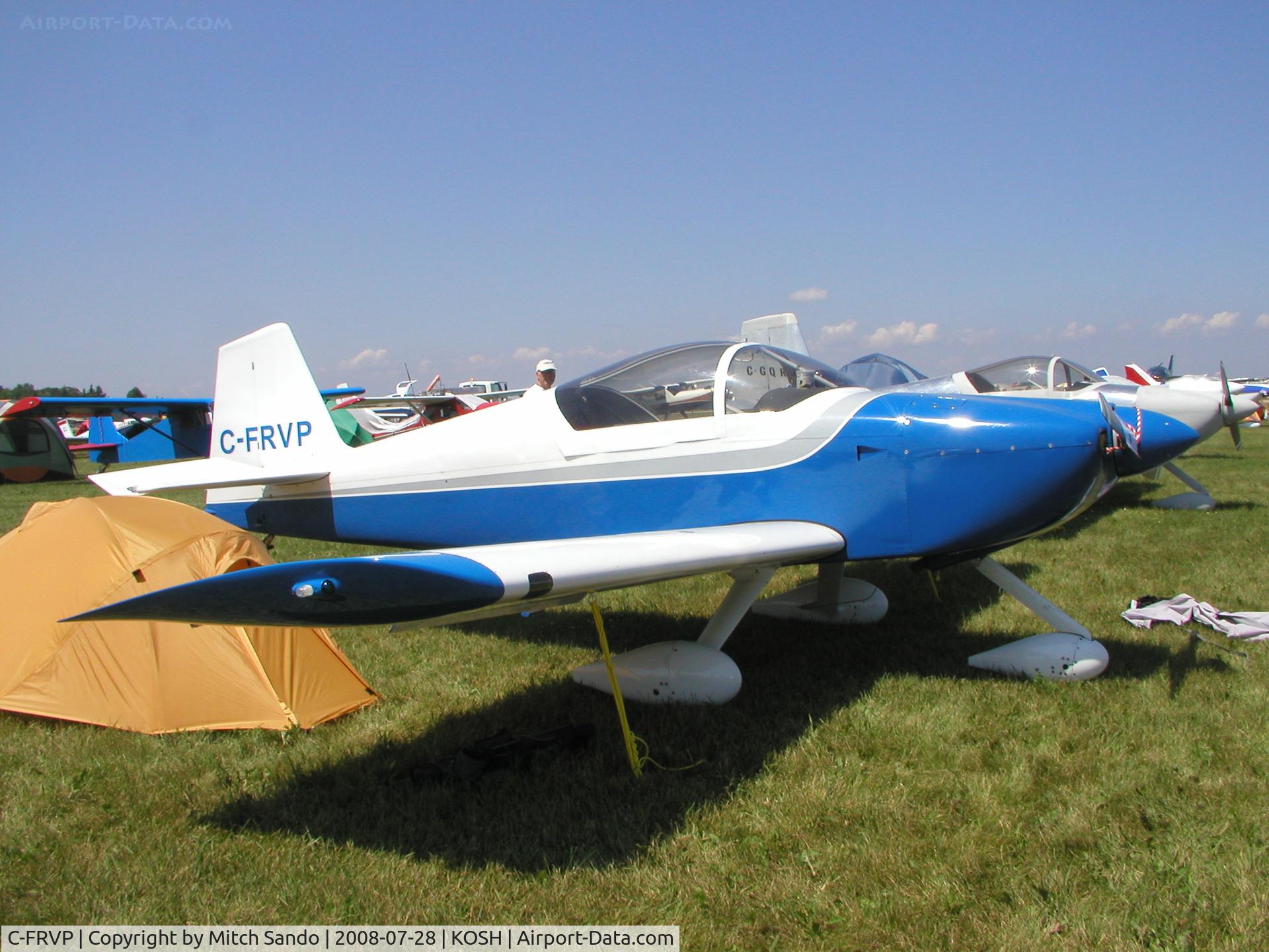 C-FRVP, 2006 Vans RV-6A C/N 24933, EAA AirVenture 2008.