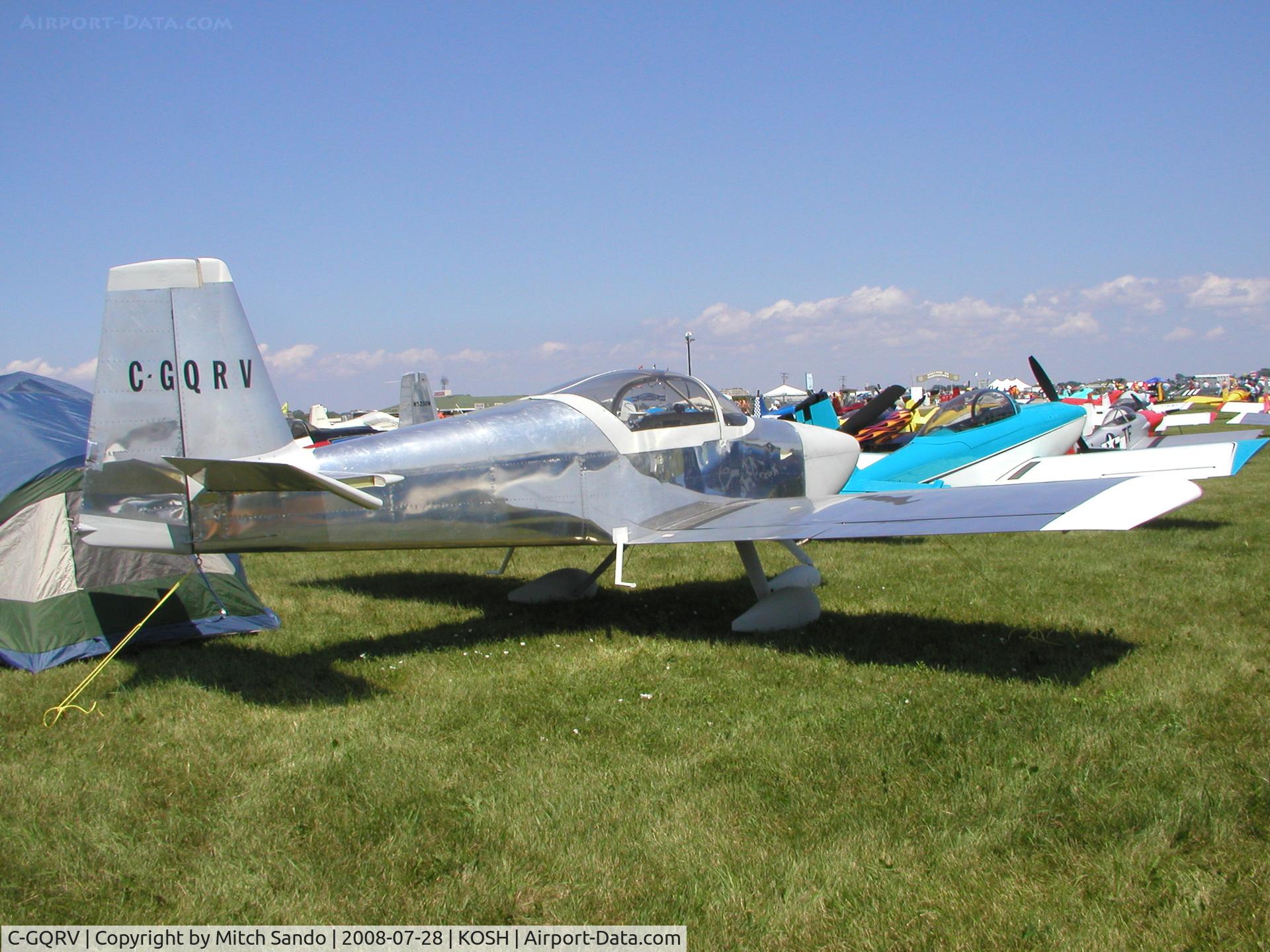 C-GQRV, 2006 Vans RV-7A C/N 70989, EAA AirVenture 2008.
