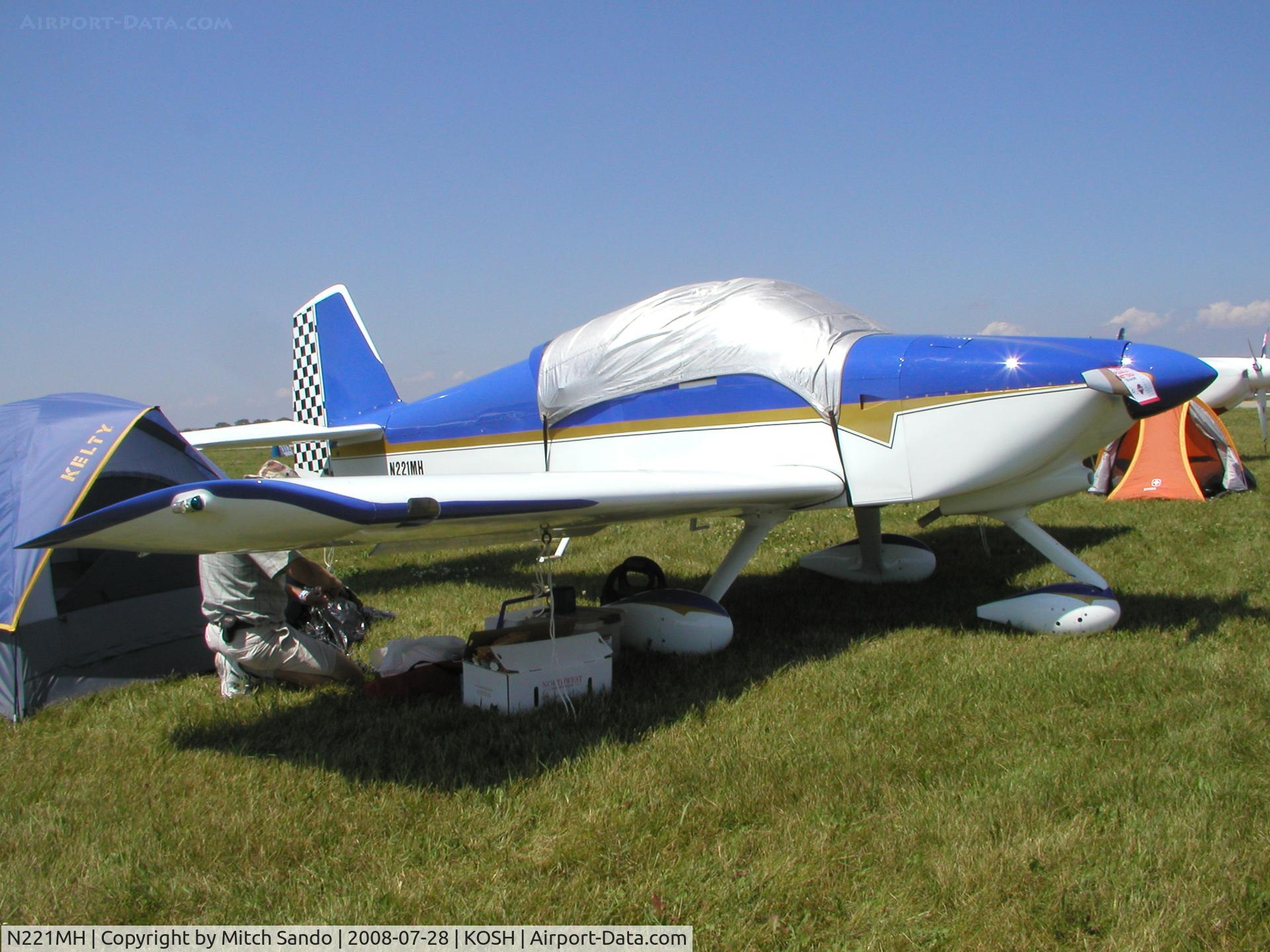 N221MH, 2004 Vans RV-6A C/N 60595, EAA AirVenture 2008.
