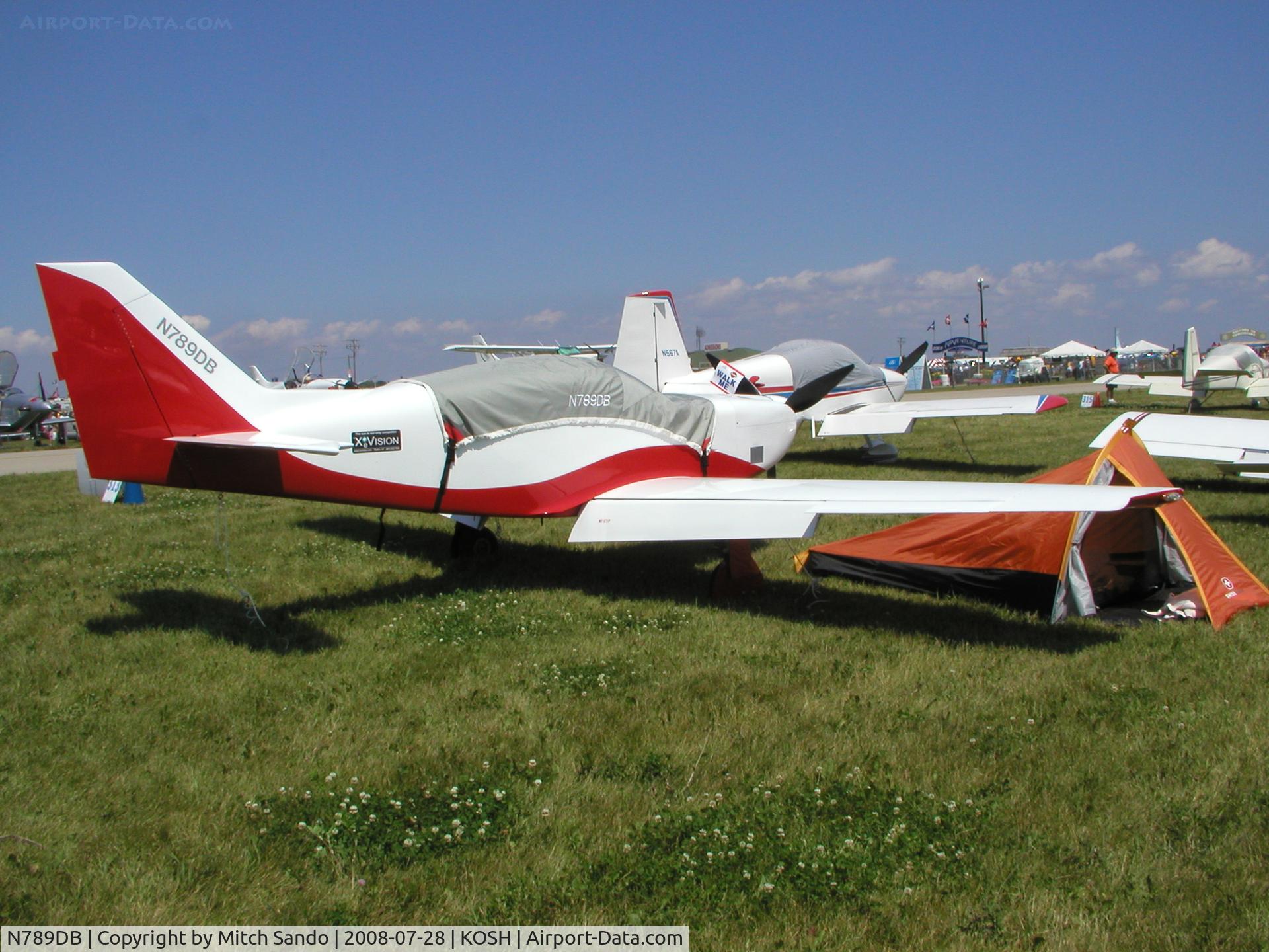 N789DB, 2003 Stoddard-Hamilton Glasair C/N 730, EAA AirVenture 2008.