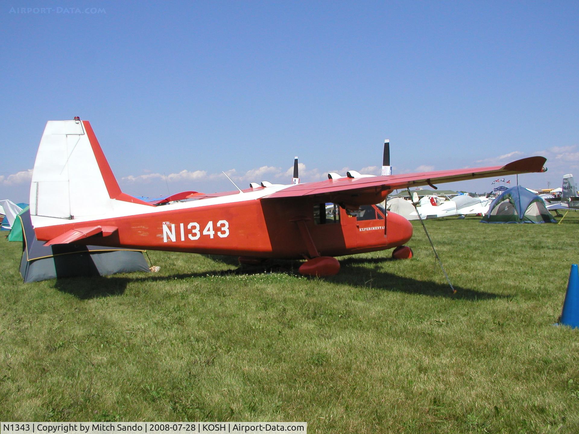 N1343, 1967 Wickham Model B C/N 1, EAA AirVenture 2008.