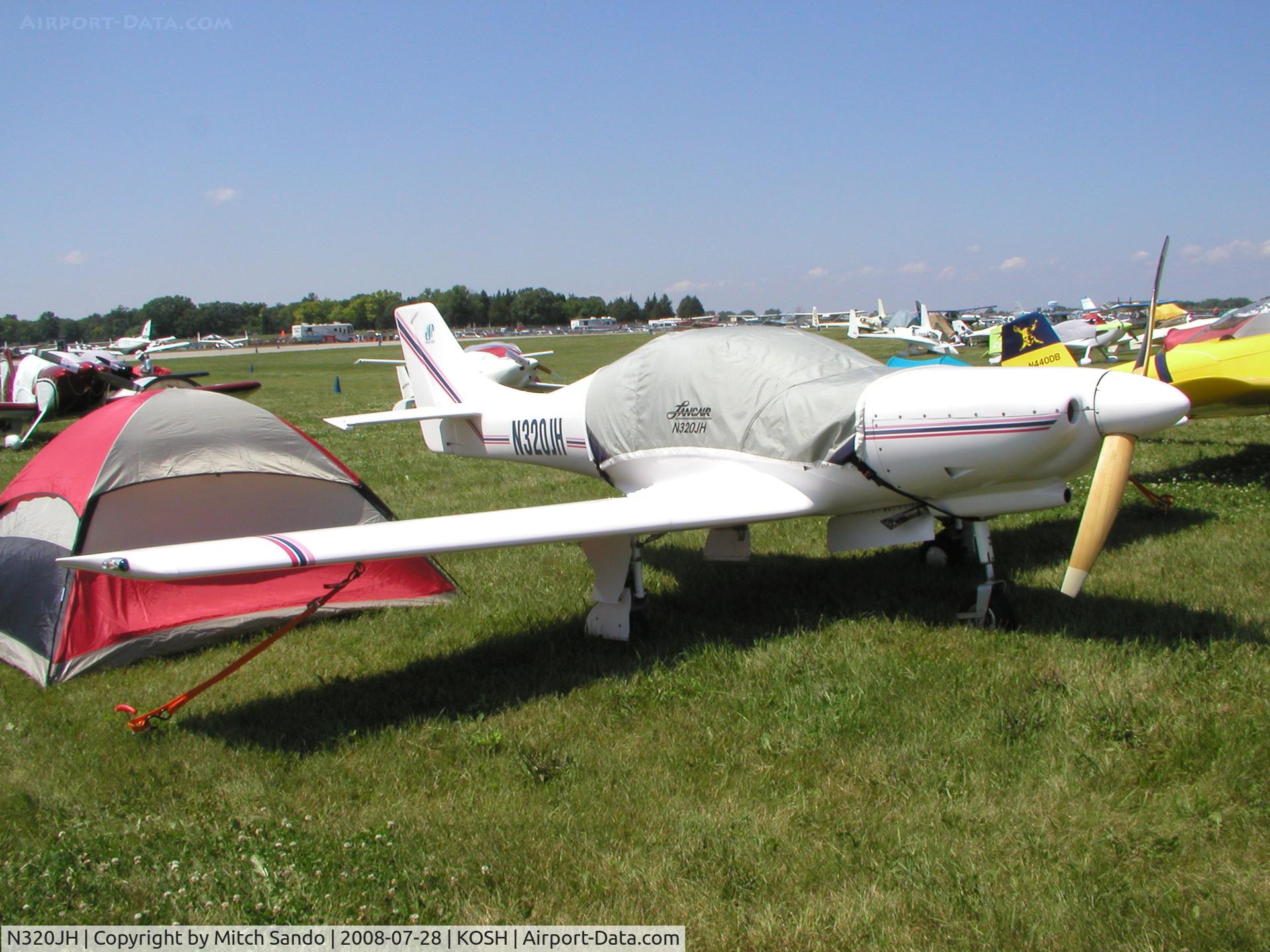 N320JH, 1990 Lancair 320 C/N 349, EAA AirVenture 2008.