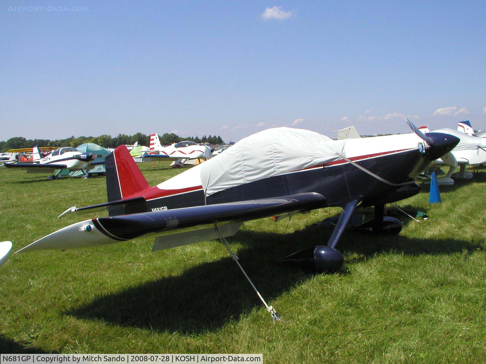 N681GP, 2005 Vans RV-6 C/N 25144, EAA AirVenture 2008.