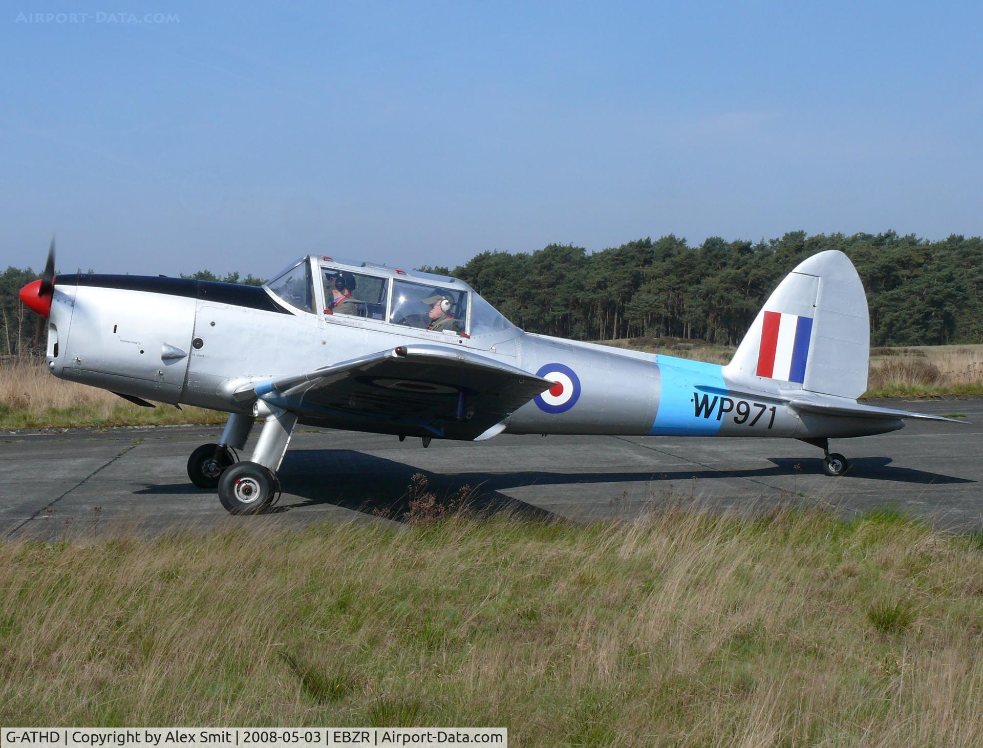 G-ATHD, 1953 De Havilland DHC-1 Chipmunk T.10 C/N C1/0837, De Havilland Canada DHC-1 Chipmunk 22 G-ATHD painted as RAF WP971